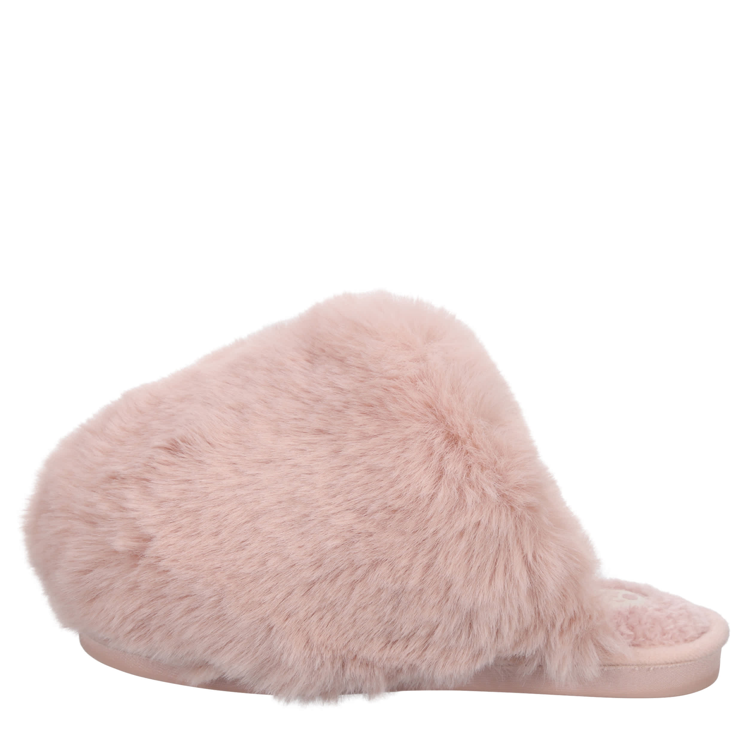 BEARPAW-GIRLS LITTLE-BIG KID SILKIE YOUTH SLIPPER-PINK & PINK