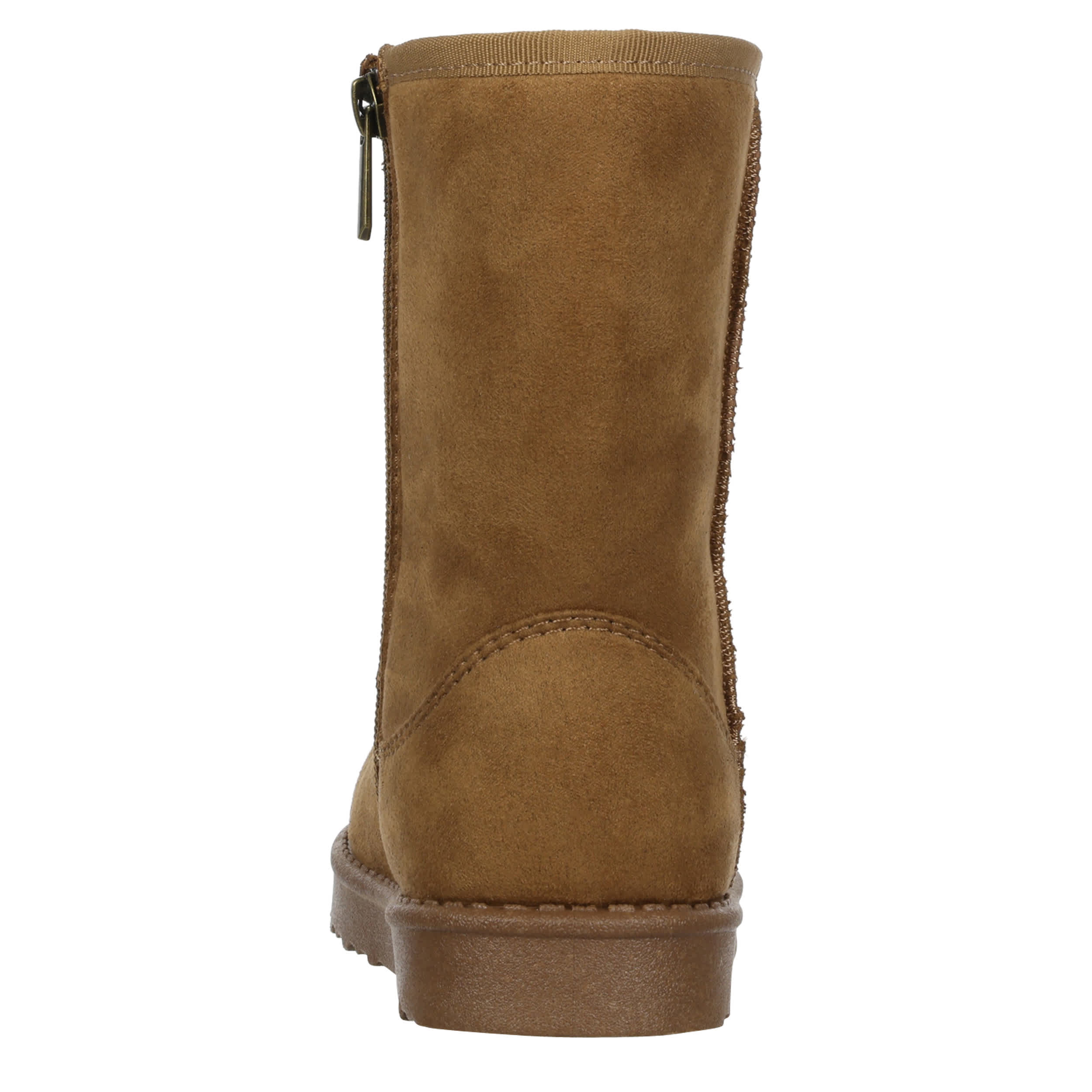 CUPCAKE COUTURE-GIRLS LITTLE-BIG KID BELLA CLASSIC FUR BOOT-CHESTNUT & 