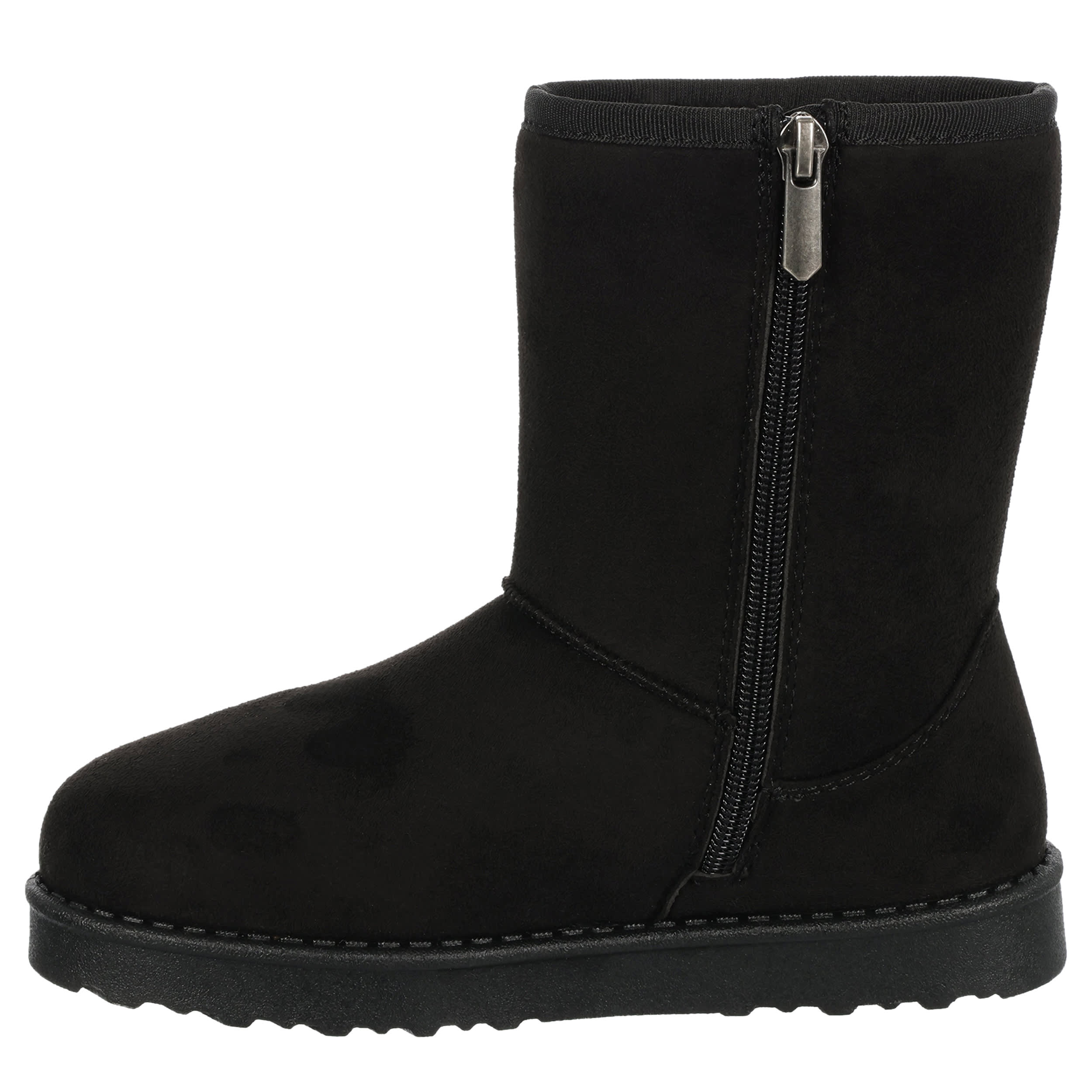 CUPCAKE COUTURE-GIRLS LITTLE-BIG KID BELLA CLASSIC FUR BOOT-BLACK & 