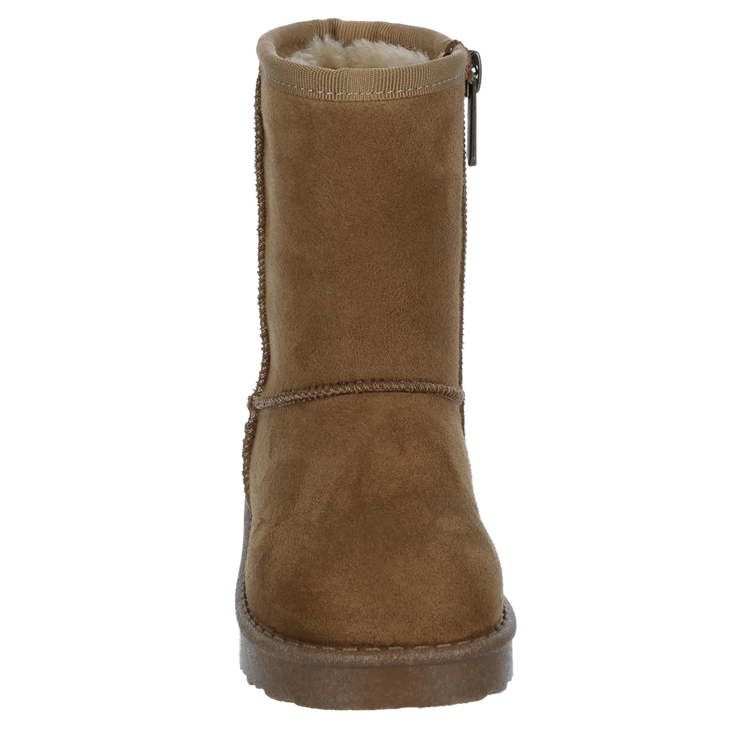 CUPCAKE COUTURE-GIRLS TODDLER-LITTLE KID BELLA CLASSIC FUR BOOT-CHESTNUT & 