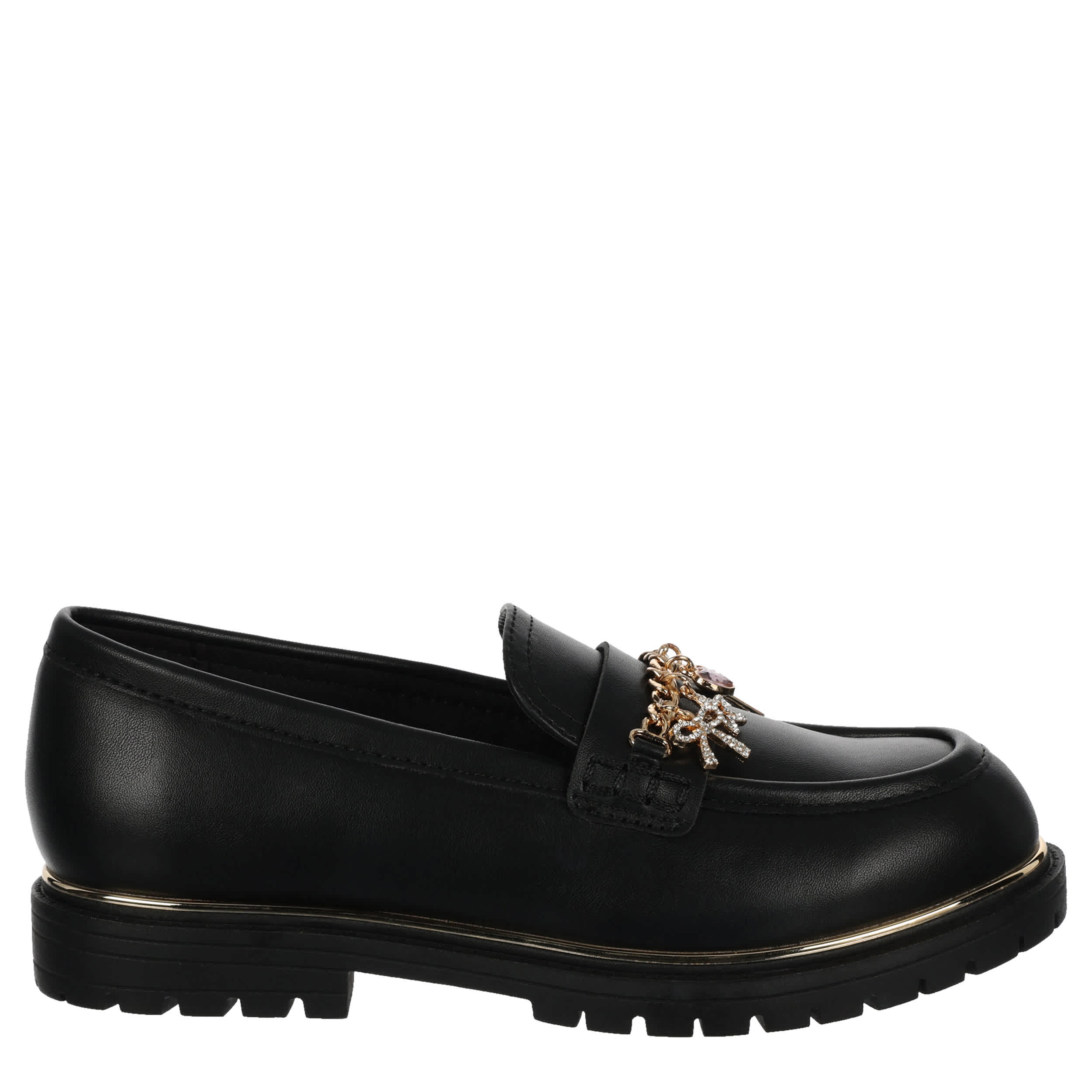 CUPCAKE COUTURE-GIRLS LITTLE-BIG KID LOAFER-BLACK & 