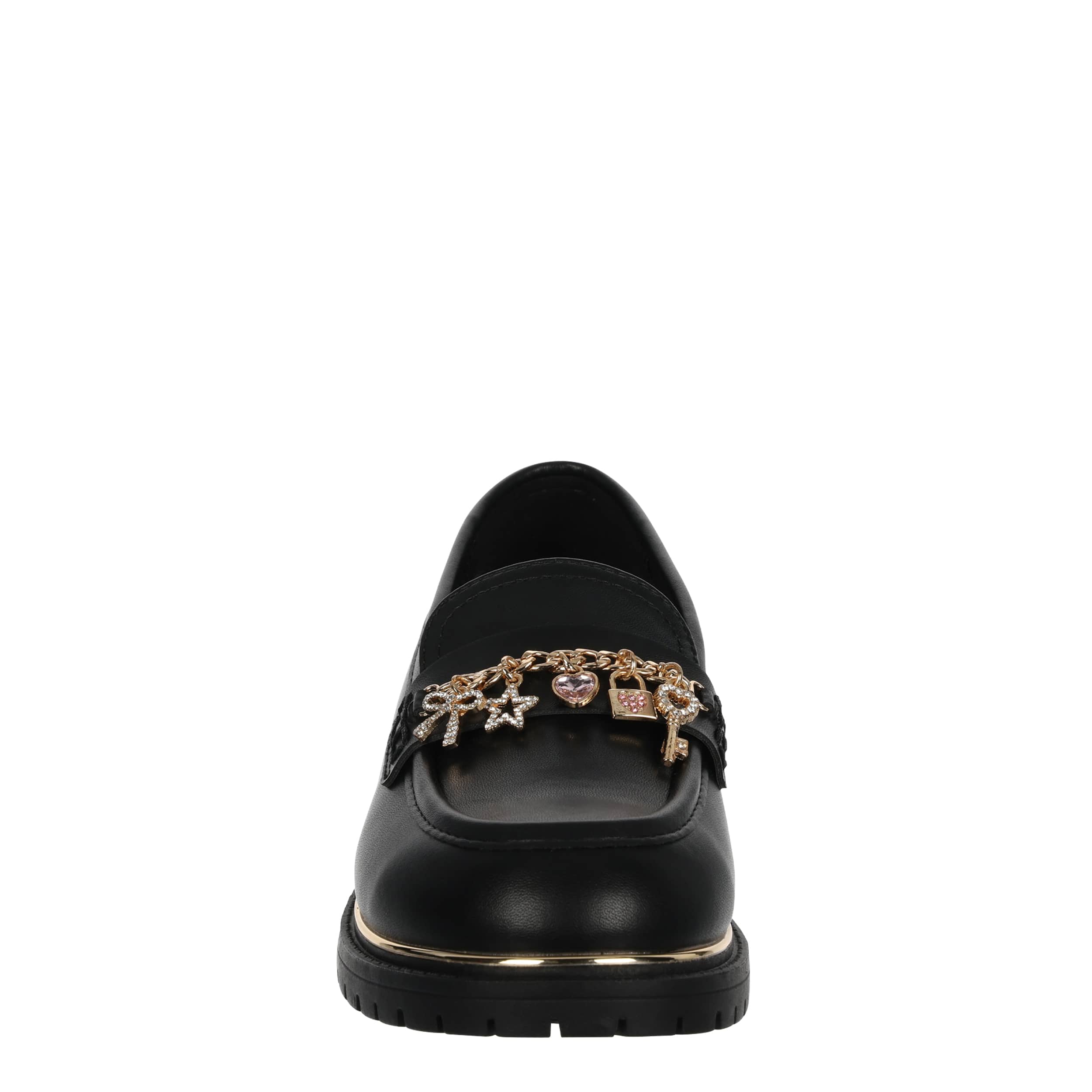 CUPCAKE COUTURE-GIRLS LITTLE-BIG KID LOAFER-BLACK & 