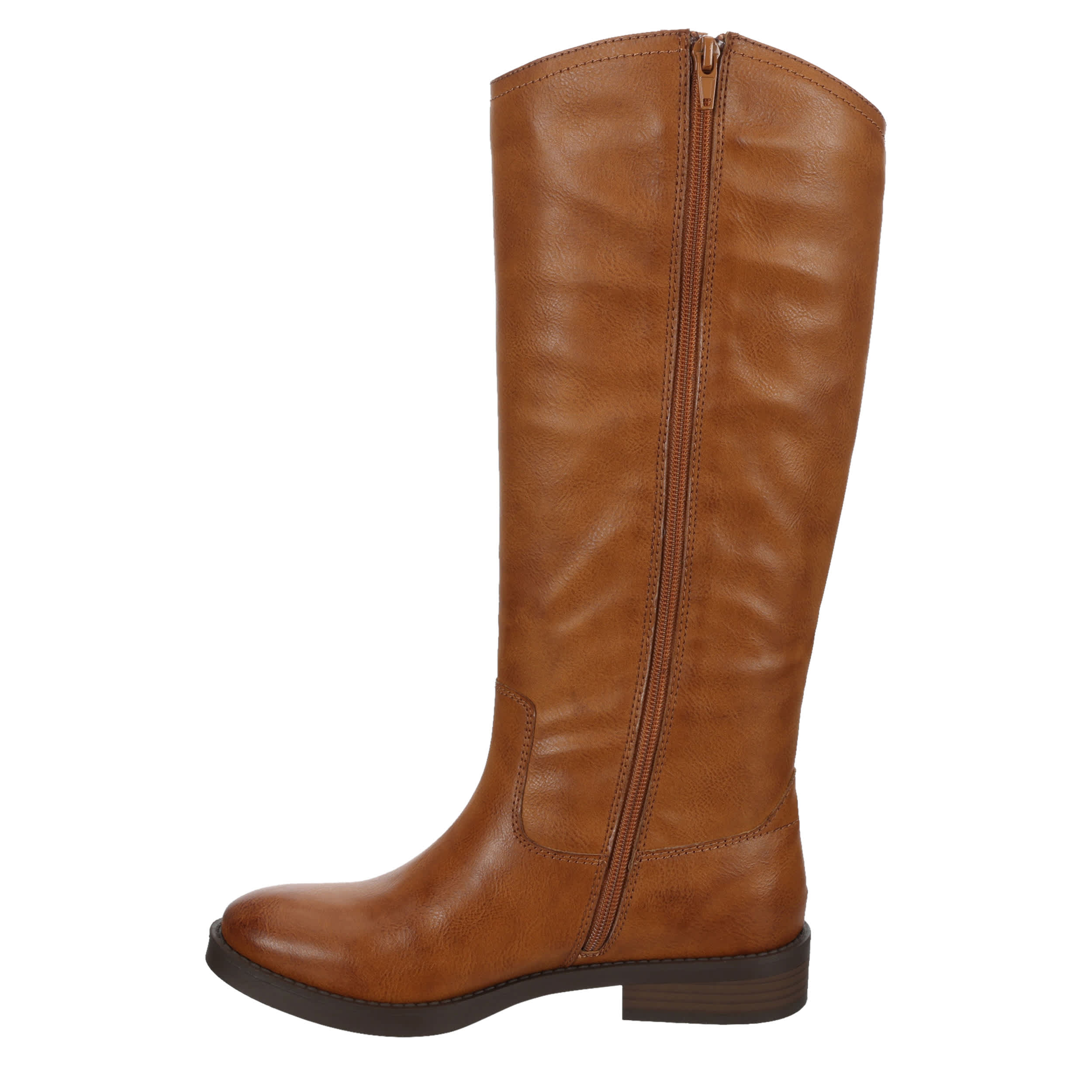FRYE & CO-GIRLS LITTLE-BIG KID KELLY BUTTON RIDING BOOT-COGNAC & 