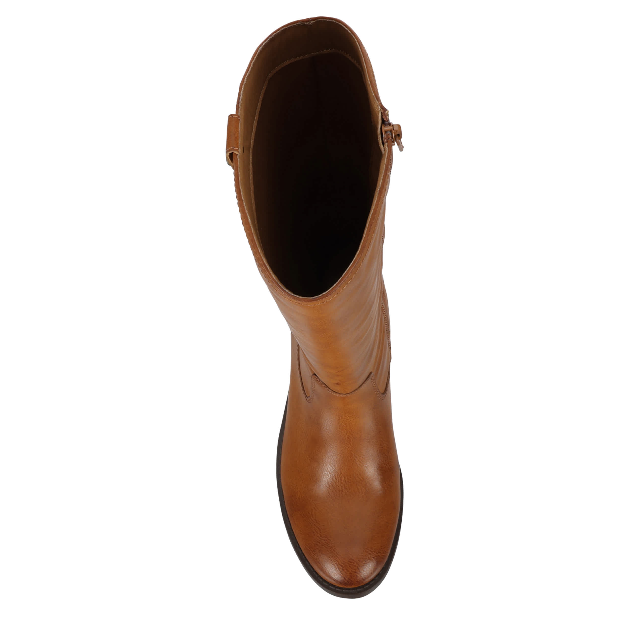 FRYE & CO-GIRLS LITTLE-BIG KID KELLY BUTTON RIDING BOOT-COGNAC & 