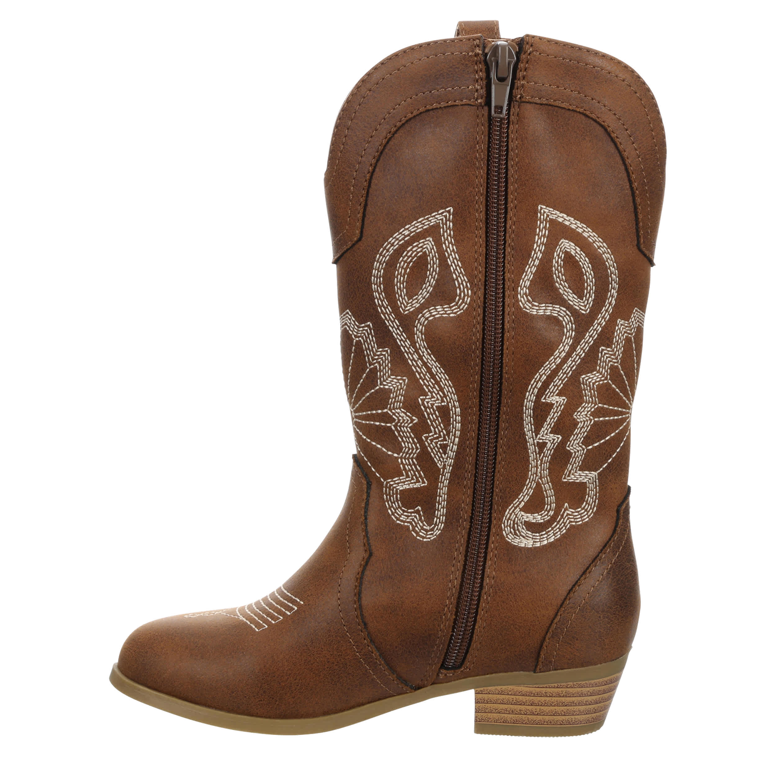 CUPCAKE COUTURE-GIRLS LITTLE-BIG KID BETHY BOW WESTERN BOOT-BROWN & 