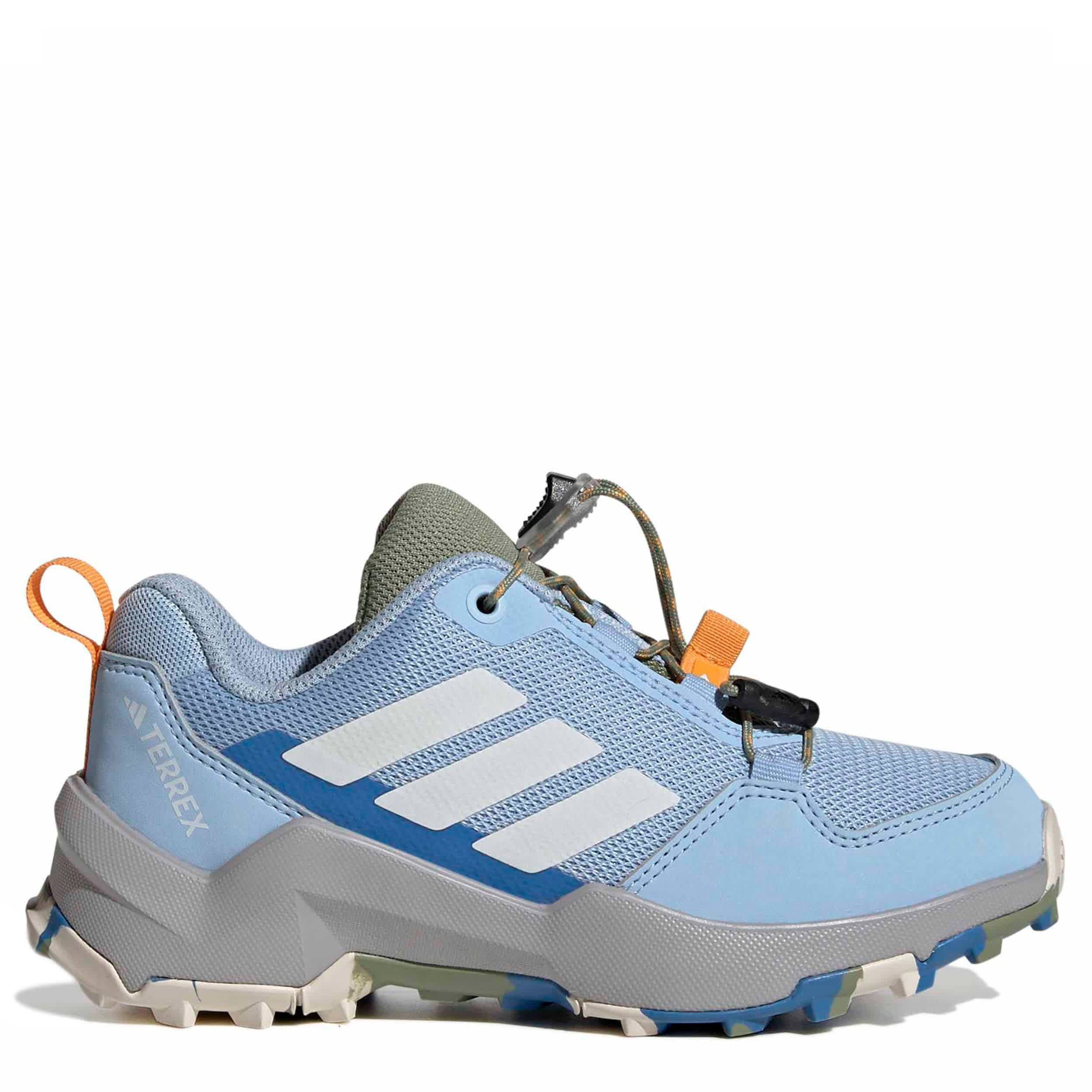 ADIDAS-BOYS BIG LITTLE KID TERREX AX4S HIKING SHOES-BLUE & WHITE