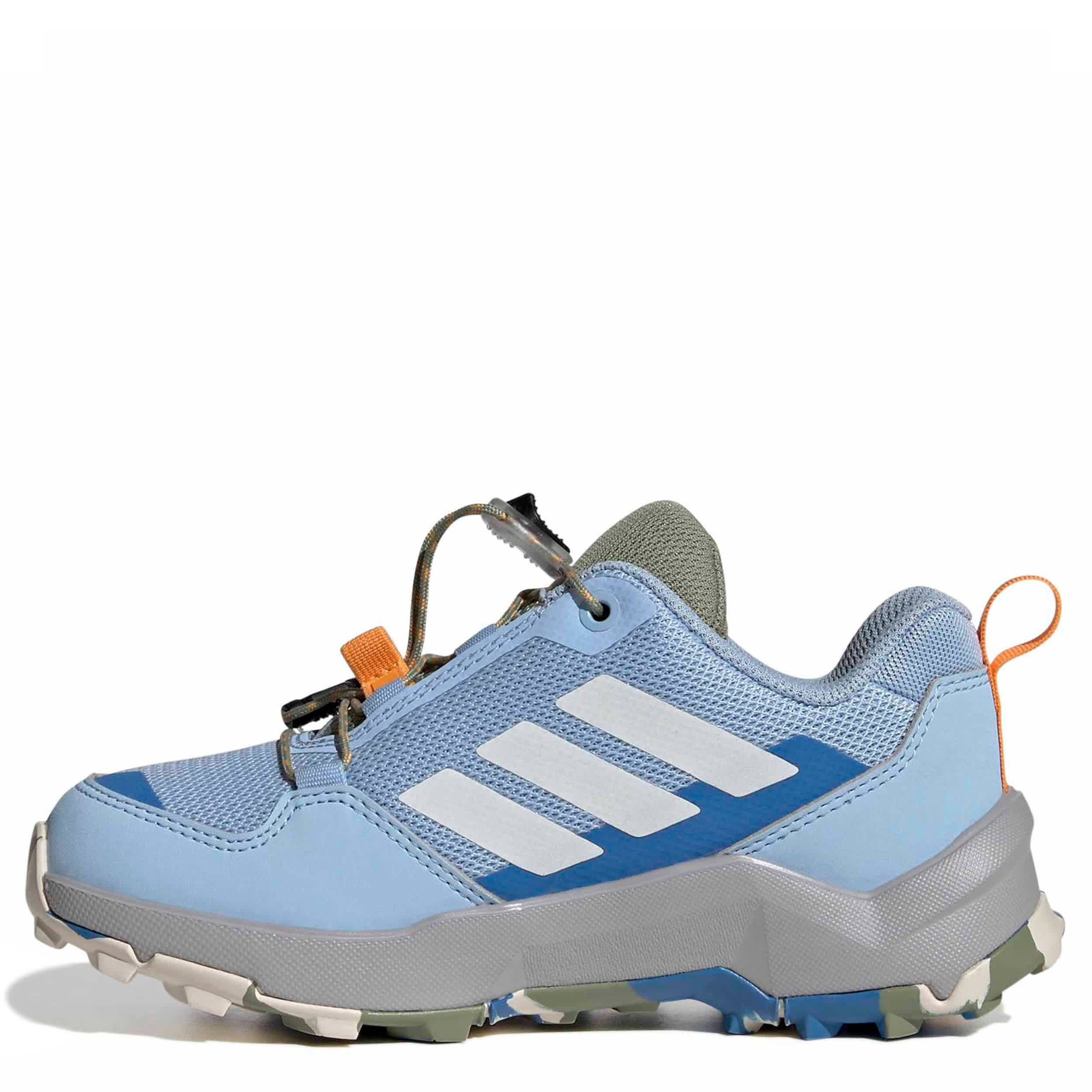 ADIDAS-BOYS BIG LITTLE KID TERREX AX4S HIKING SHOES-BLUE & WHITE