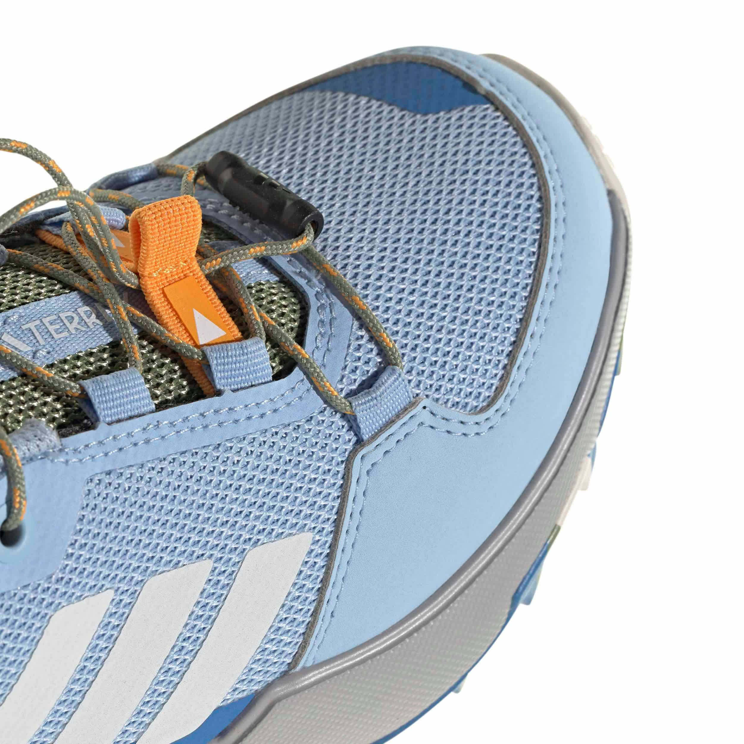 ADIDAS-BOYS BIG LITTLE KID TERREX AX4S HIKING SHOES-BLUE & WHITE