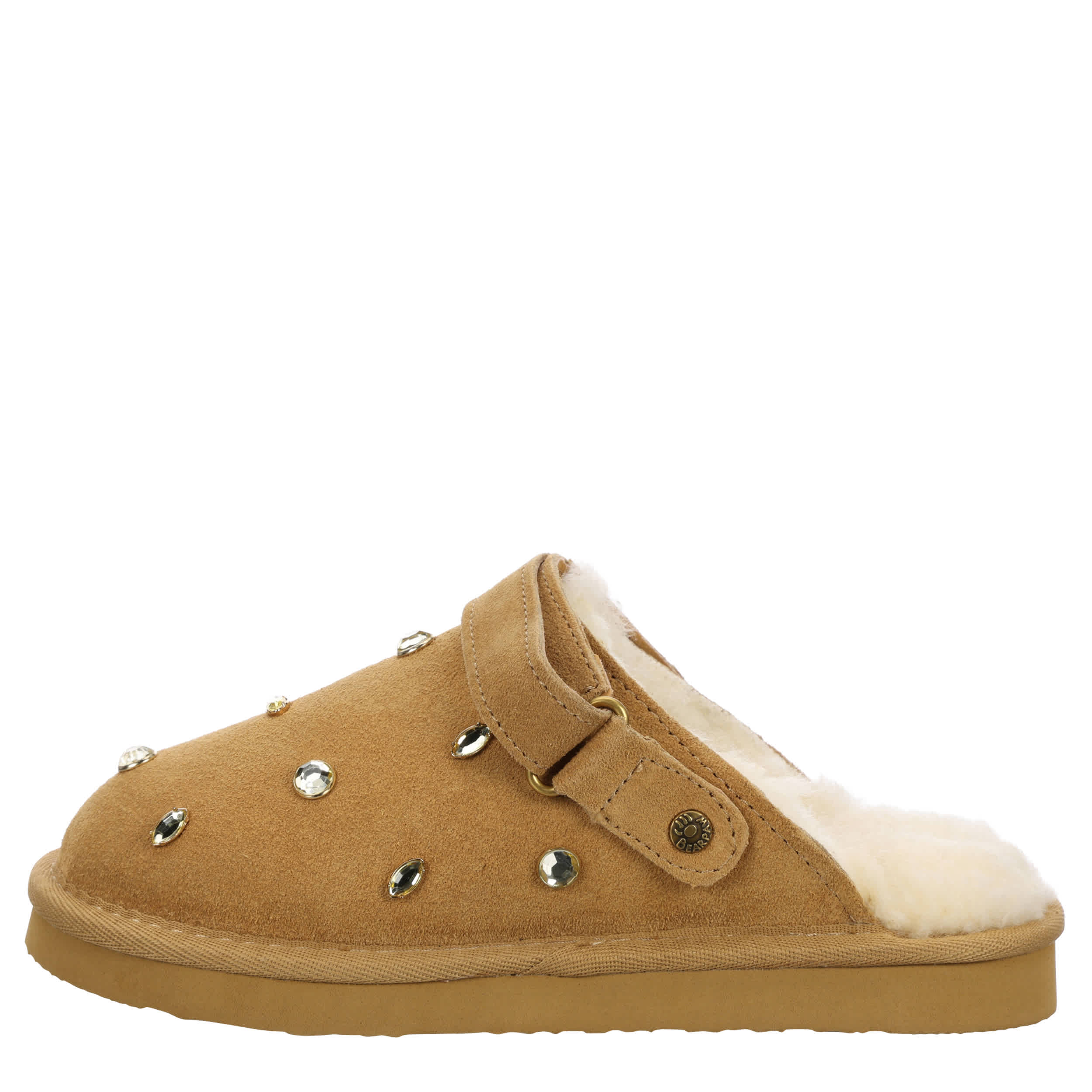 BEARPAW-GIRLS LITTLE-BIG KID LOUISE NOVA MULE-TAN & 