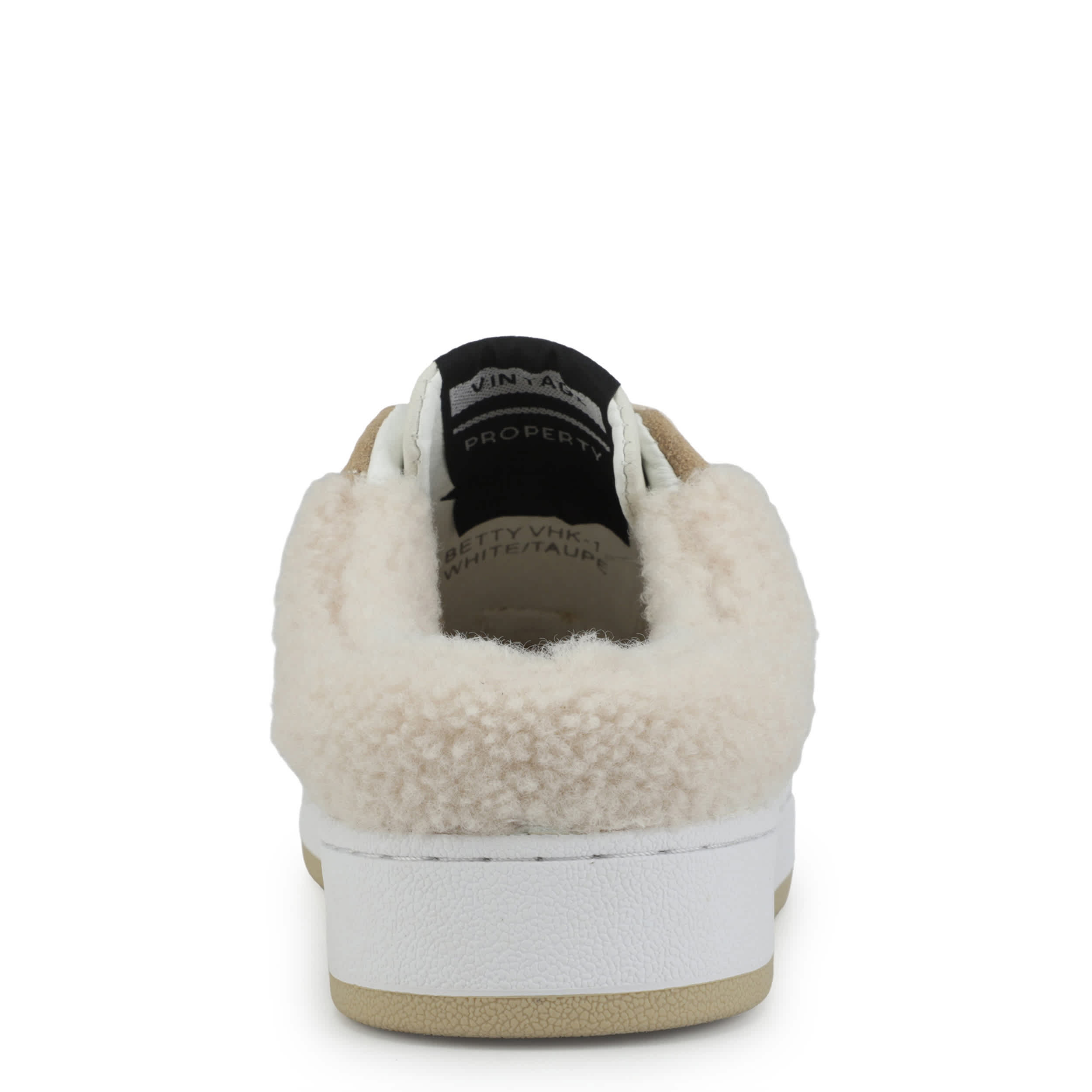 Vintage Havana-GIRLS LITTLE-BIG KID BETTY SLIP ON SNEAKER-WHITE & TAUPE