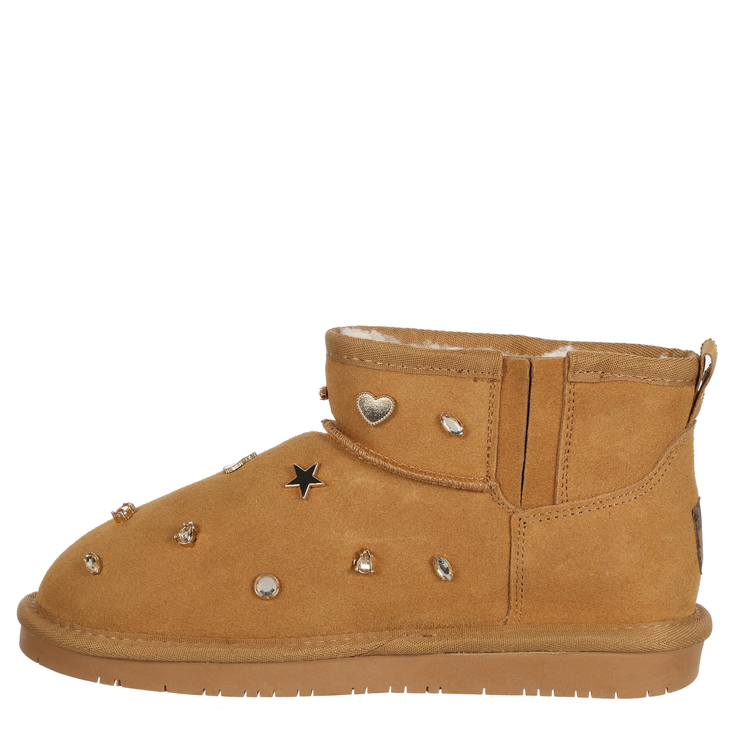 BEARPAW-GIRLS LITTLE-BIG KID KIARA NOVA FUR BOOT-TAN & 