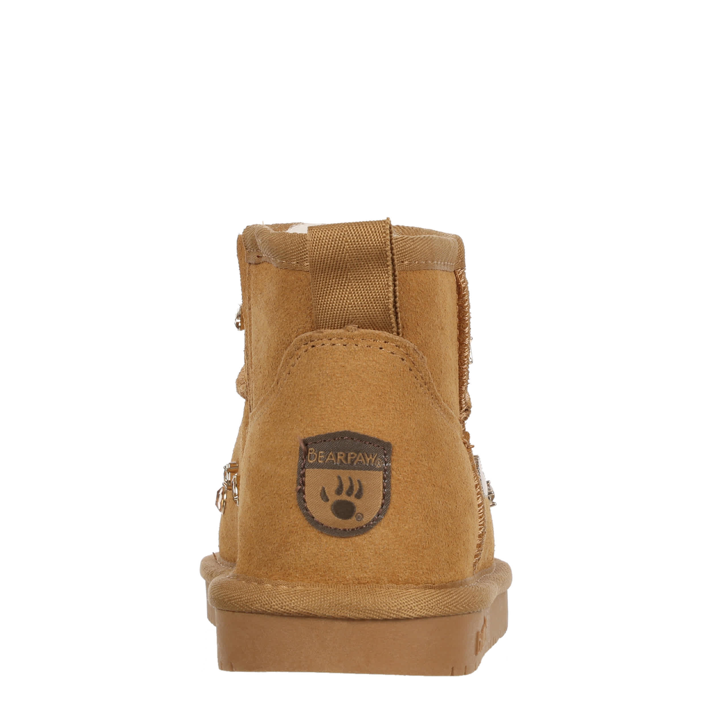 BEARPAW-GIRLS LITTLE-BIG KID KIARA NOVA FUR BOOT-TAN & 