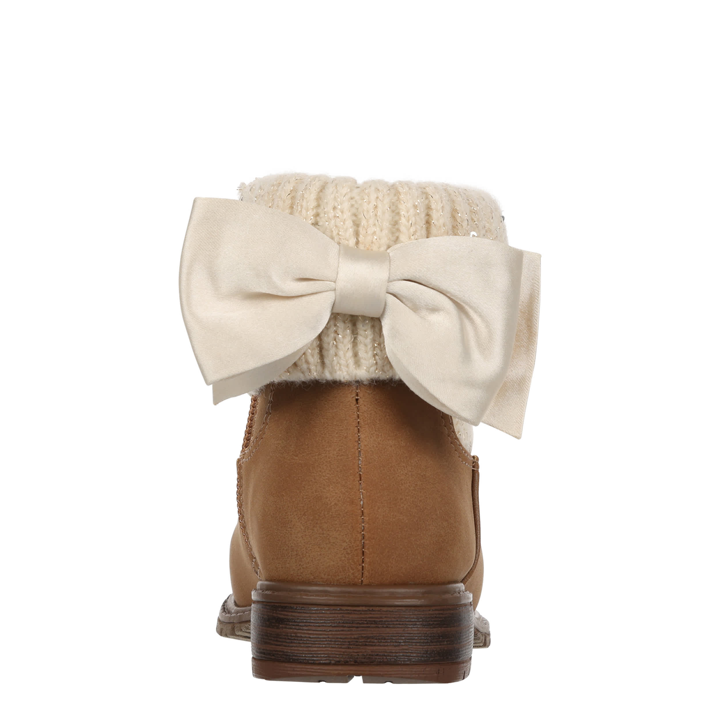 CUPCAKE COUTURE-GIRLS TODDLER-LITTLE KID LIL FAWNLING ANKLE BOOT-TAN & OFF WHITE