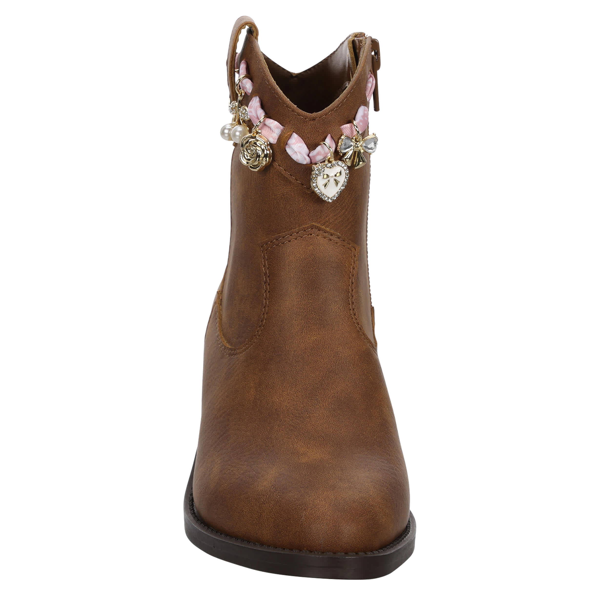 MADDEN GIRL-GIRLS LITTLE-BIG KID JMANOR WESTERN BOOT-TAN & 