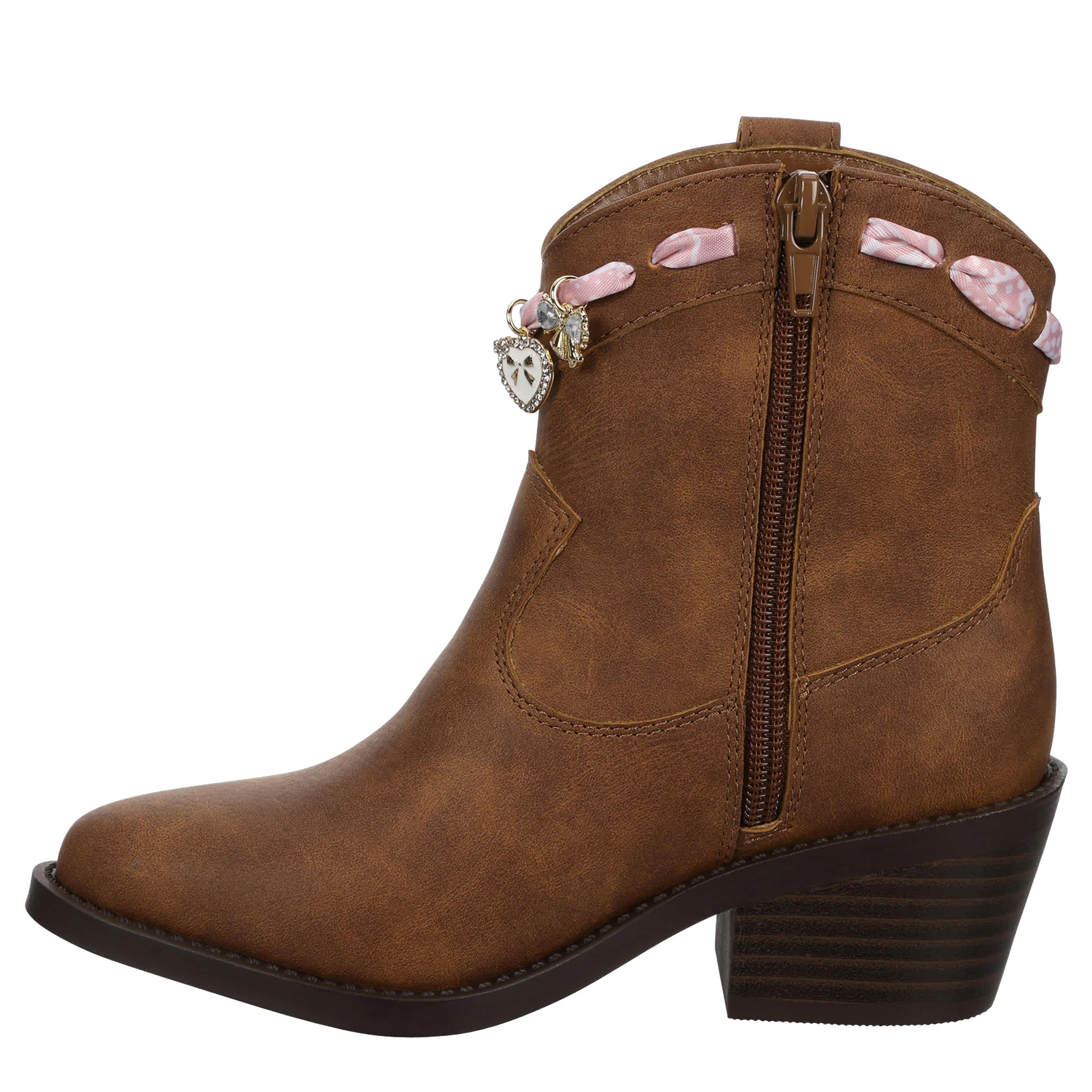 MADDEN GIRL-GIRLS LITTLE-BIG KID JMANOR WESTERN BOOT-TAN & 