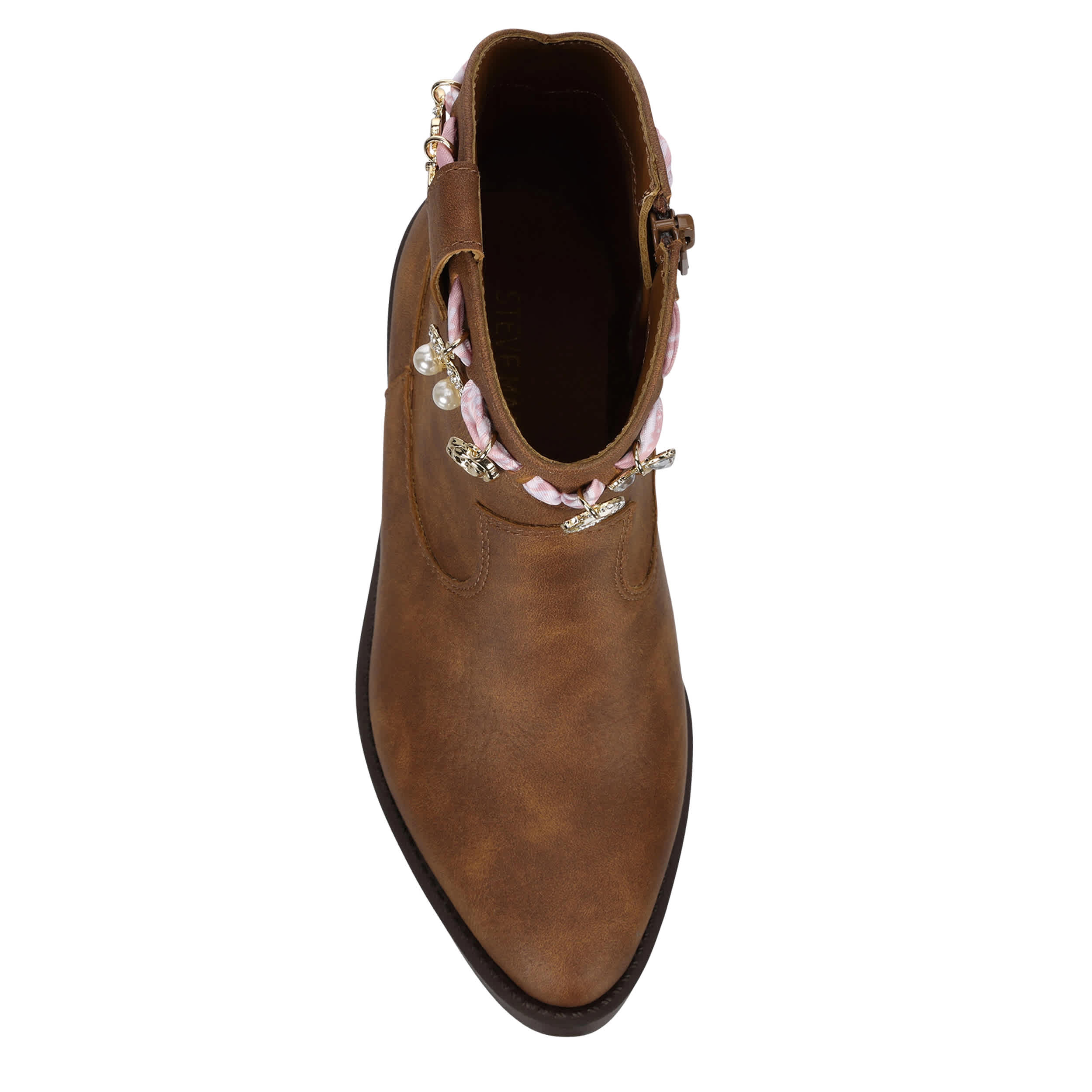 MADDEN GIRL-GIRLS LITTLE-BIG KID JMANOR WESTERN BOOT-TAN & 
