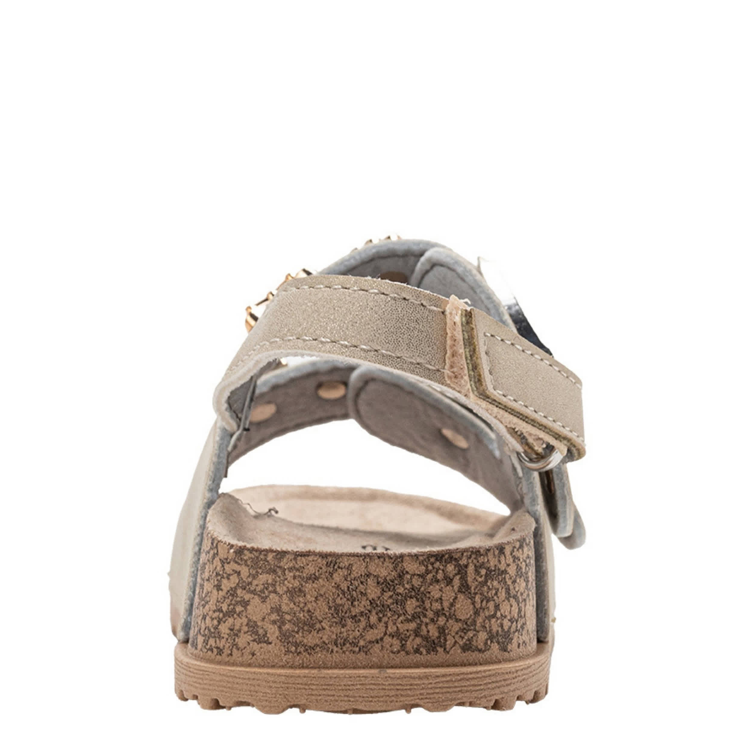 BEBE-GIRLS INFANT-TODDLER FOOTBED SANDAL-TAN & 