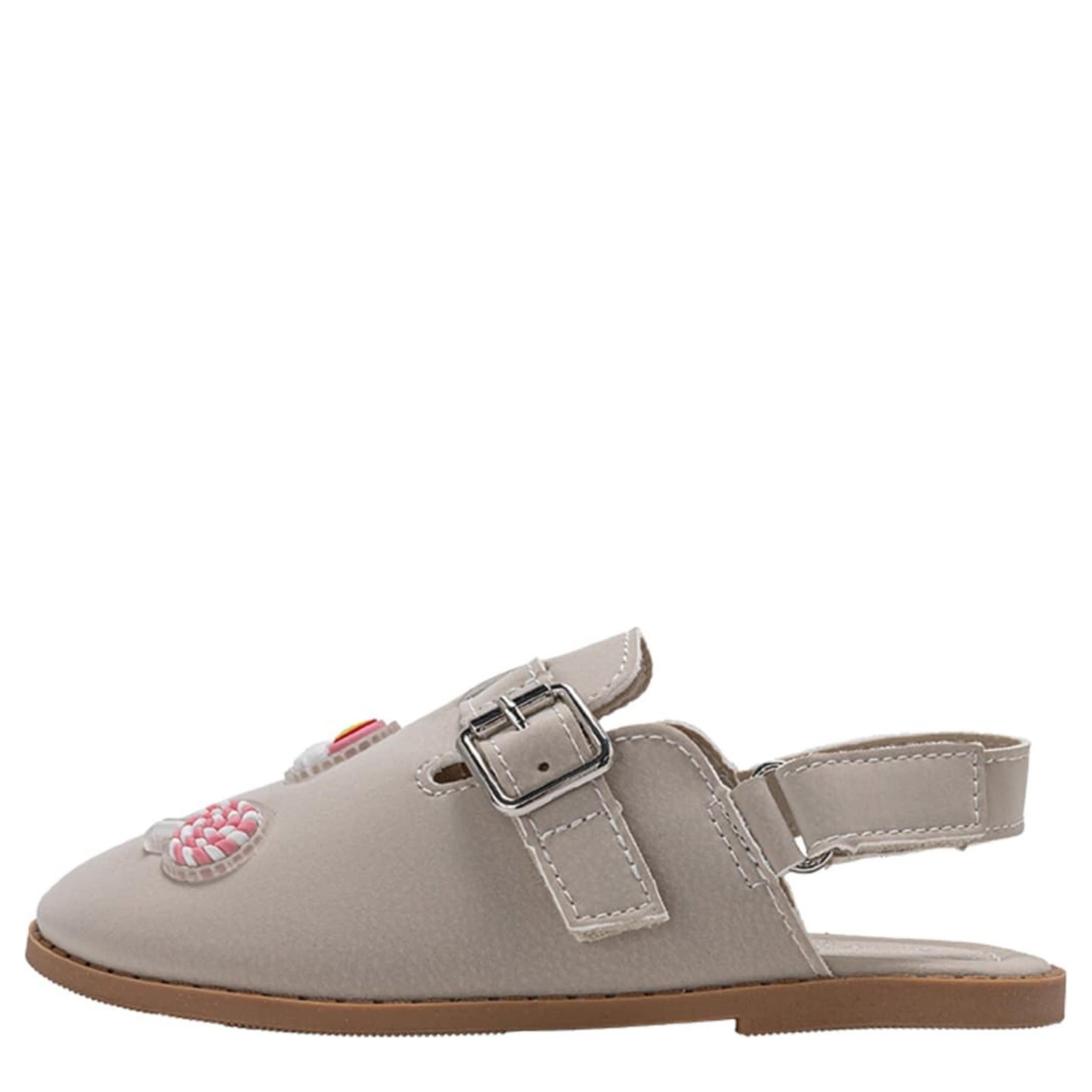 BEBE-GIRLS INFANT-TODDLER MULE SHOE-TAN & 