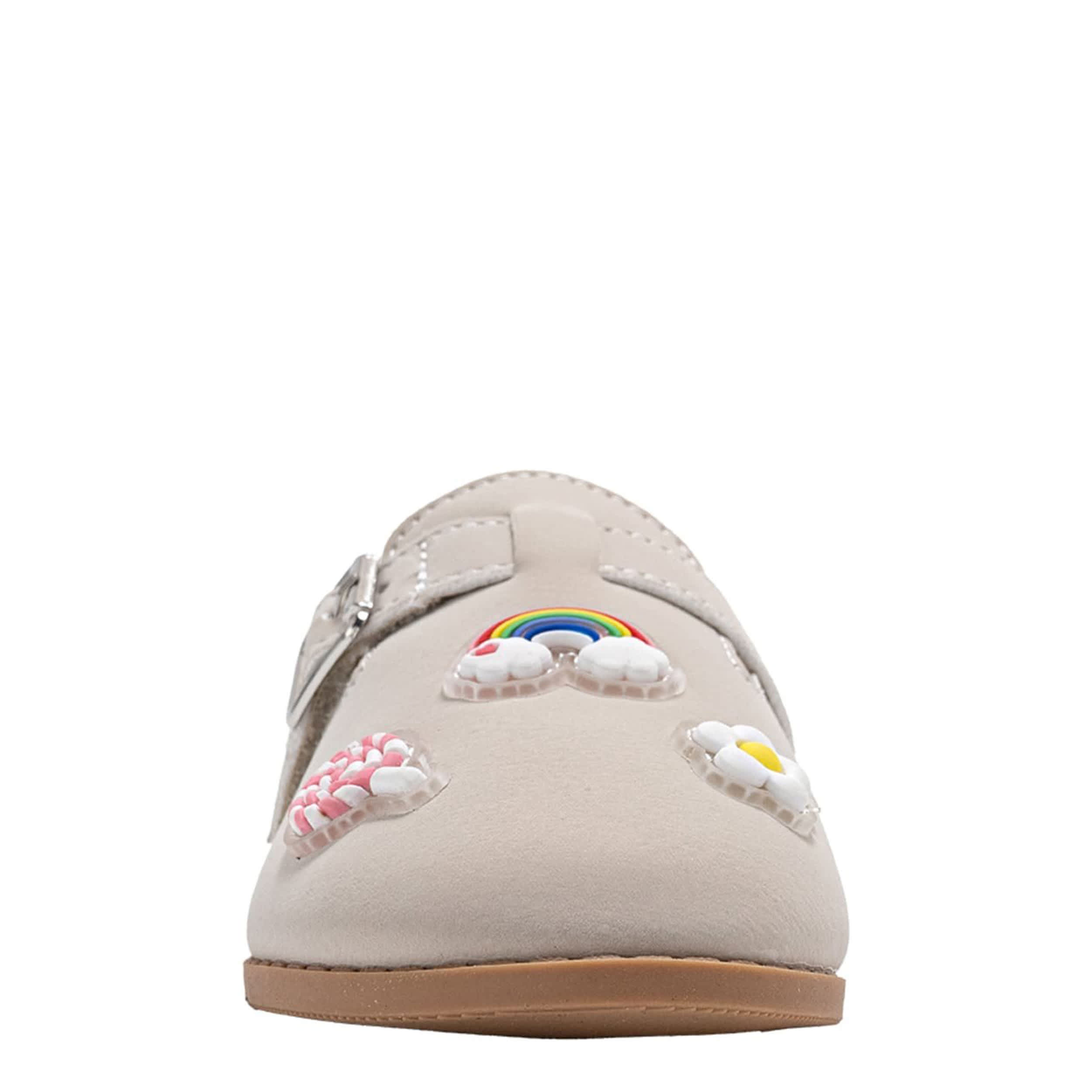 BEBE-GIRLS INFANT-TODDLER MULE SHOE-TAN & 
