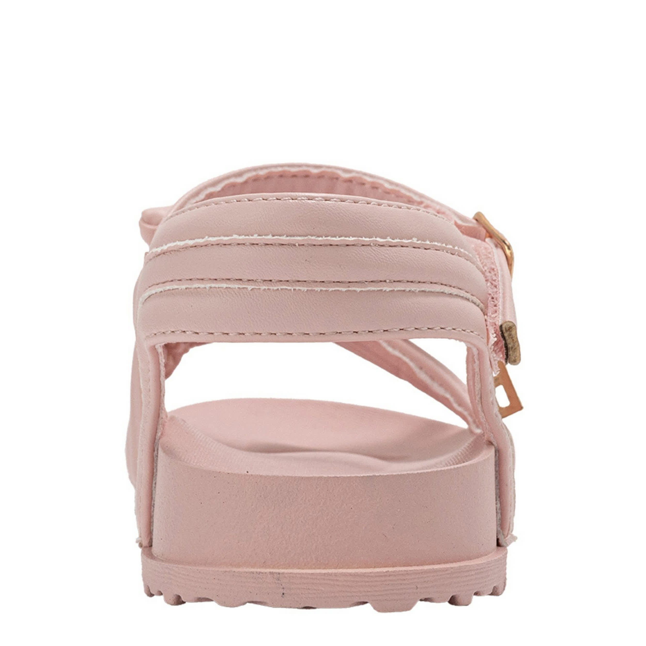 BEBE-GIRLS LITTLE-BIG KID FOOTBED SANDAL-BLUSH & 