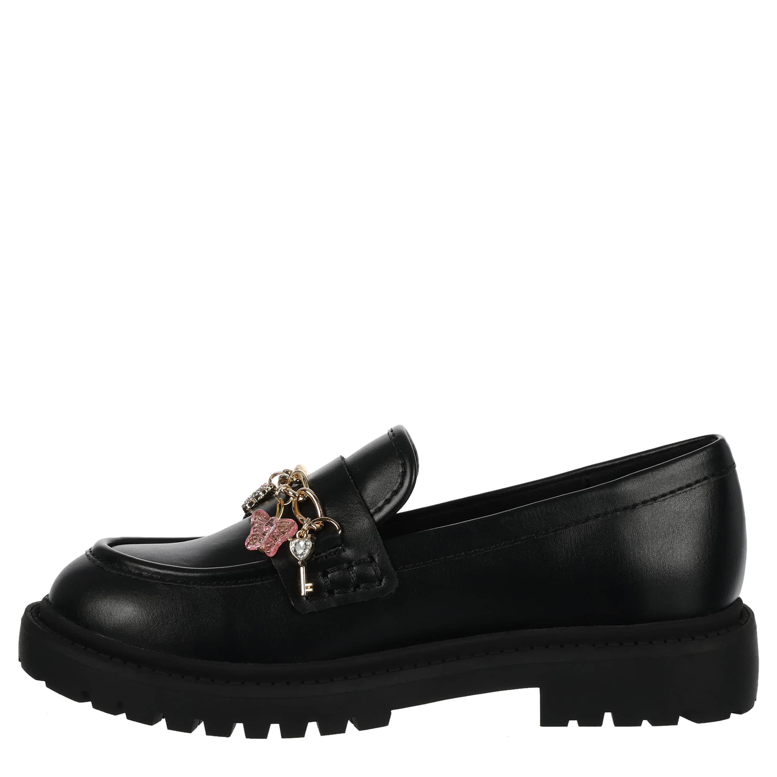 STEVE MADDEN-GIRLS LITTLE-BIG KID JGADGET DRESS SHOE-BLACK & 