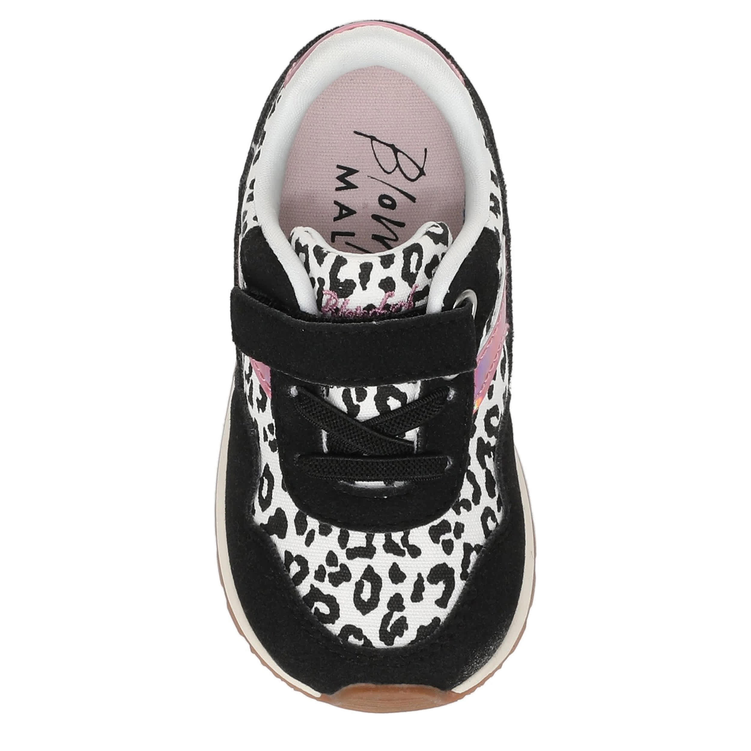BLOWFISH MALIBU-GIRLS INFANT-TODDLER VALLEY 2 SNEAKER-BLACK & WHITE