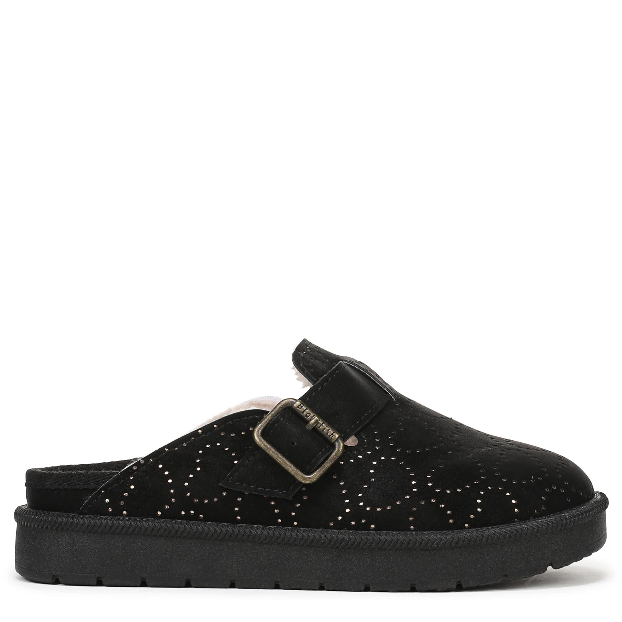 BLOWFISH MALIBU-GIRLS LITTLE-BIG KID MONDAY MULE-BLACK & 