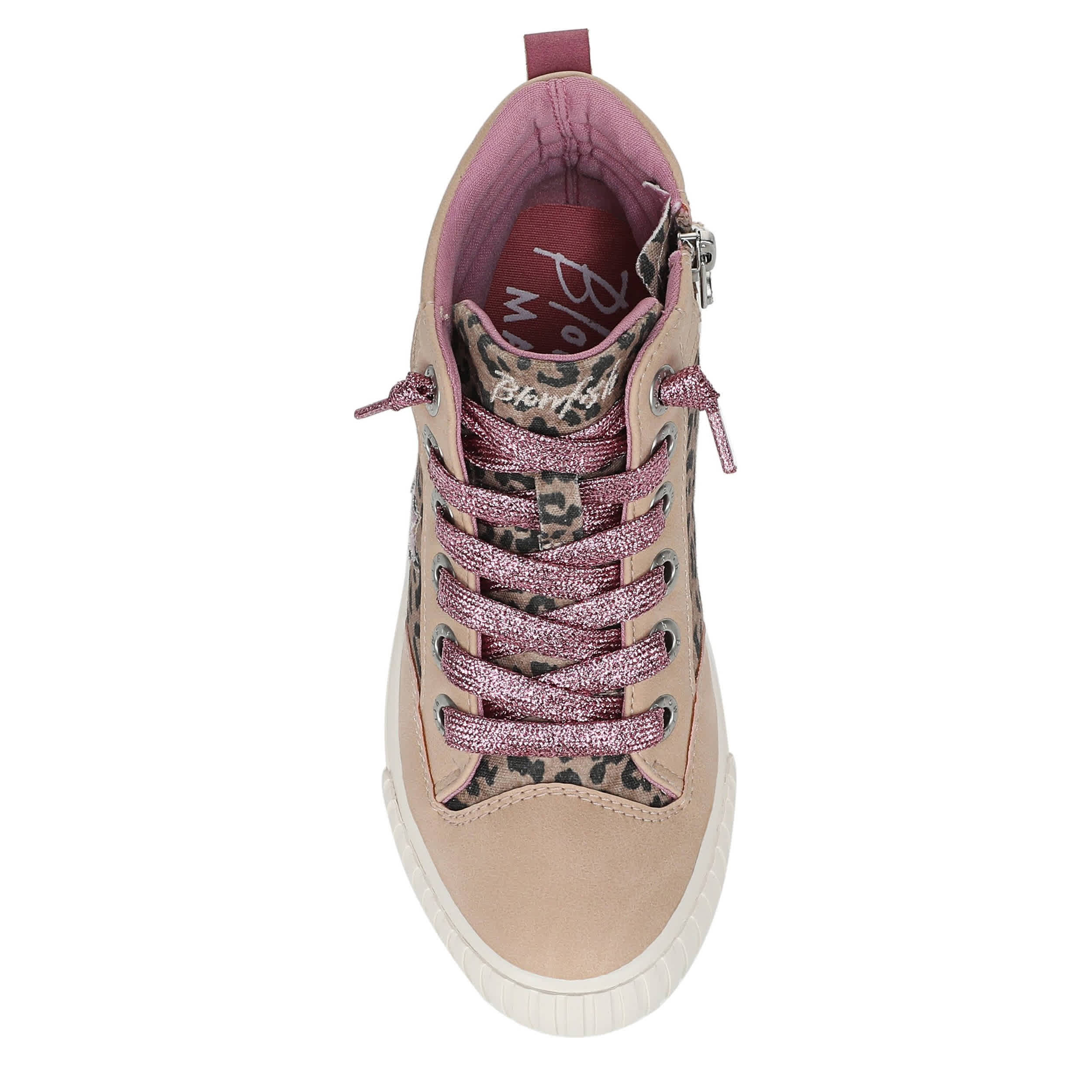 BLOWFISH MALIBU-GIRLS LITTLE-BIG KID WANDERLAND SNEAKER-LEOPARD & 