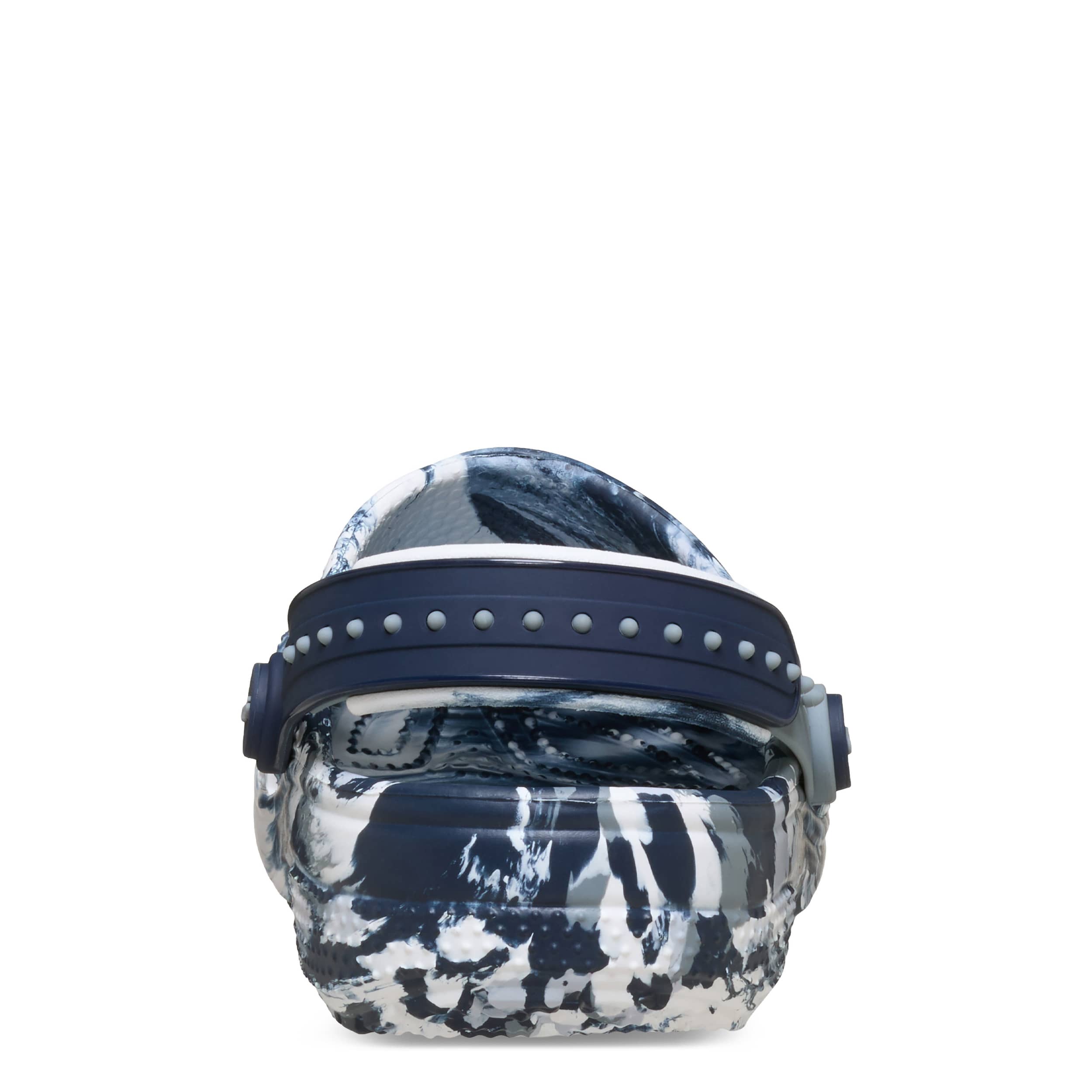 CROCS-BOYS LITTLE-BIG KID CLASSIC MARBLE CLOG-NAVY & 