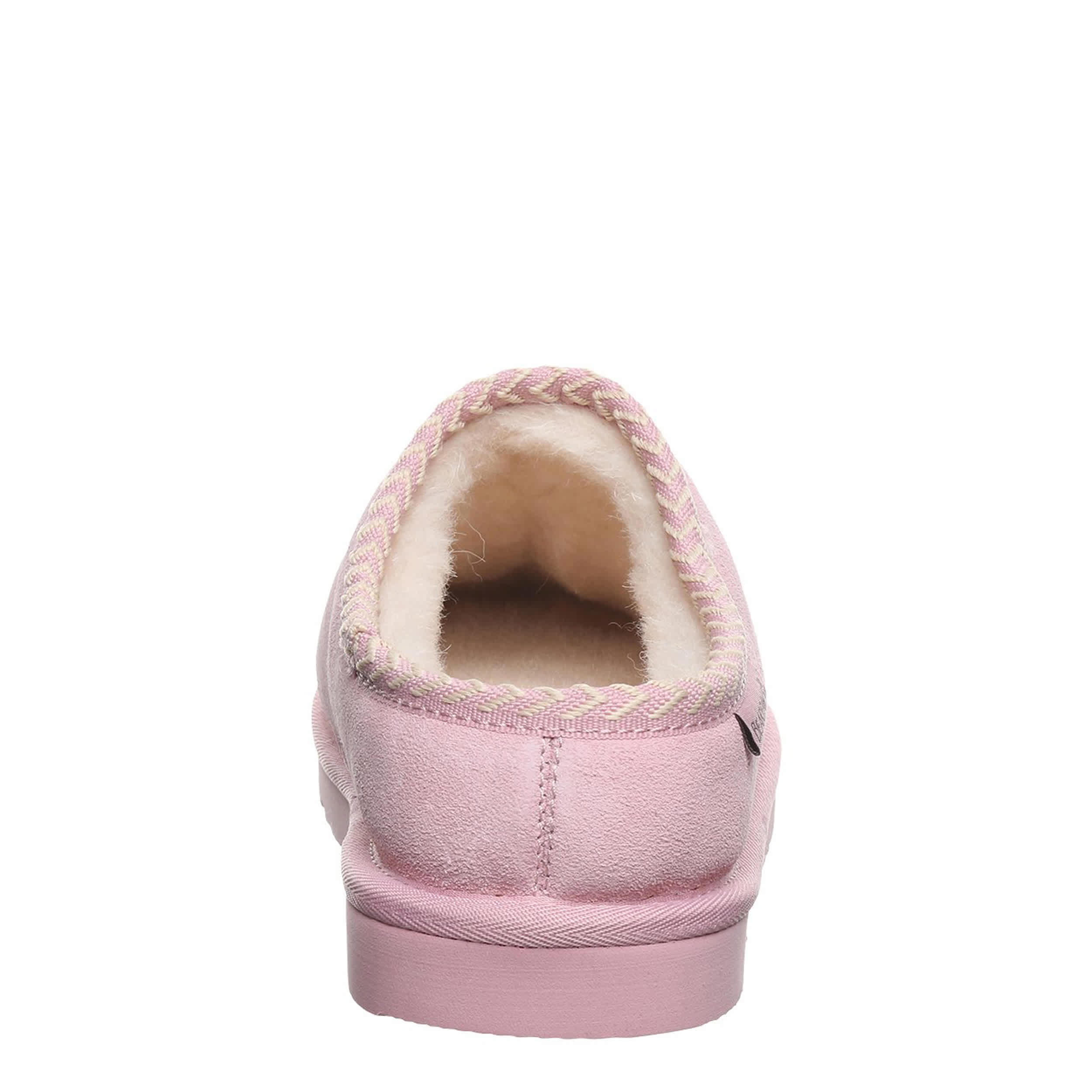 BEARPAW-WOMENS TABITHA SLIPPER-PINK & 