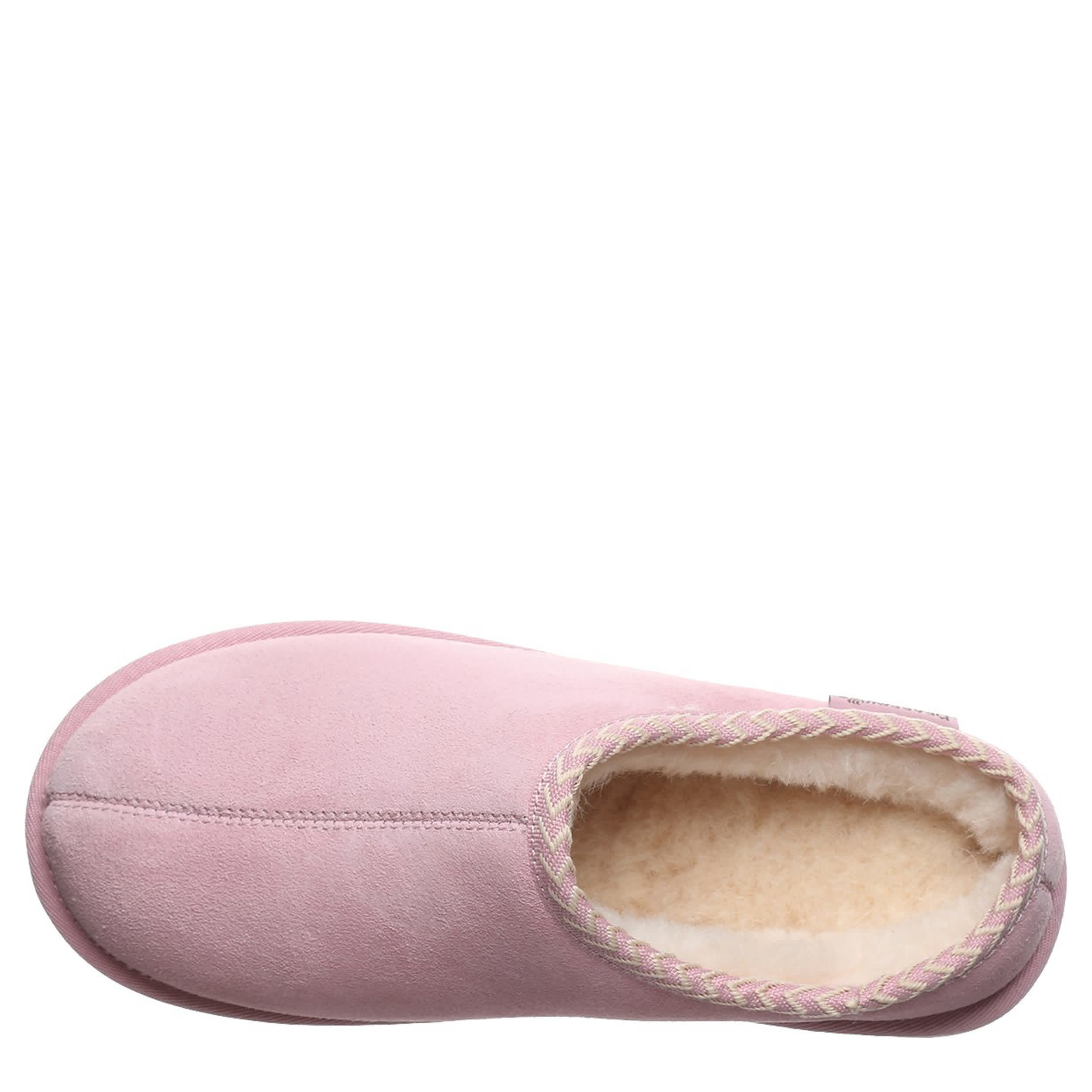 BEARPAW-WOMENS TABITHA SLIPPER-PINK & 
