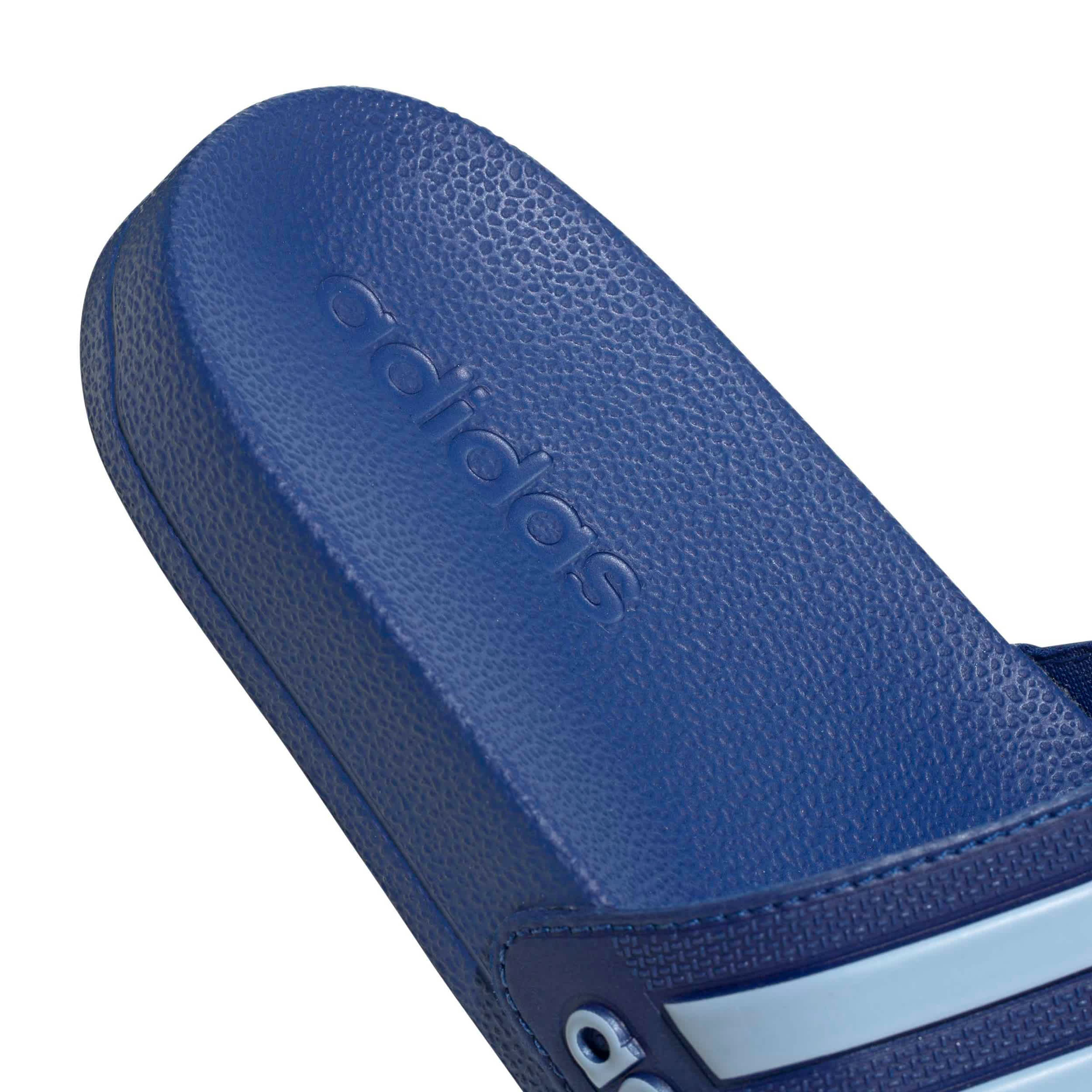 ADIDAS-BOYS TODDLER-LITTLE KID ADILETTE SHOWER SLIDES-BLUE & BRIGHT BLUE