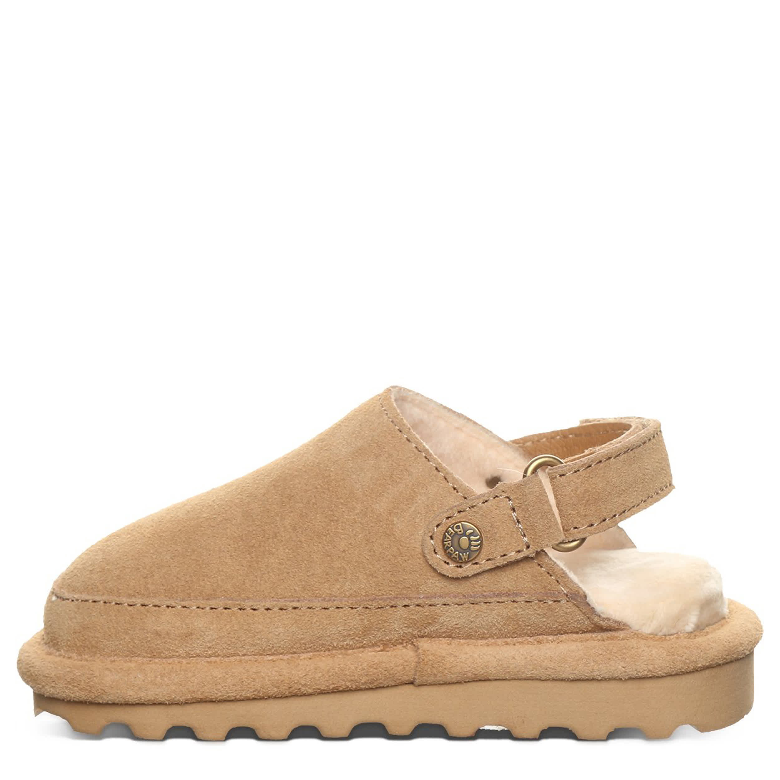 BEARPAW-GIRLS TODDLER-LITTLE KID BROOKE SLIPPER-COFFEE & 