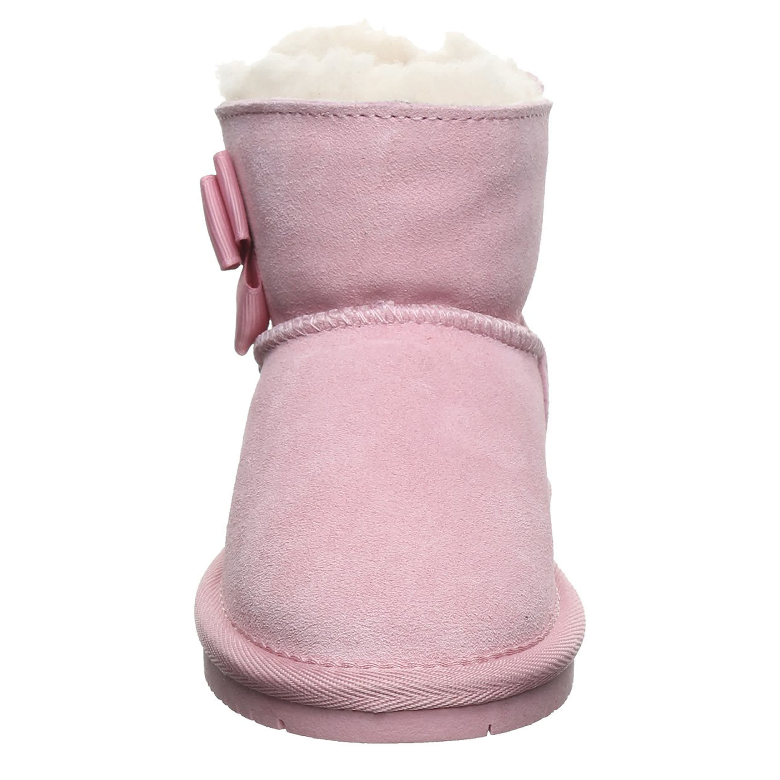 BEARPAW-GIRLS TODDLER-LITTLE KID SAIGE FUR BOOT-PINK & 