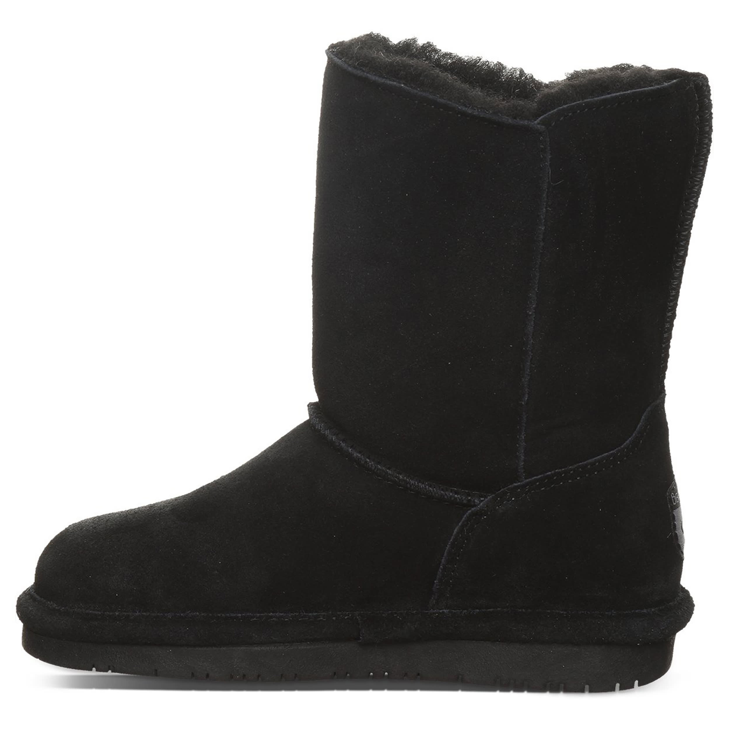 BEARPAW-GIRLS LITTLE-BIG KID ZARIA YOUTH FUR BOOT-BLACK & 