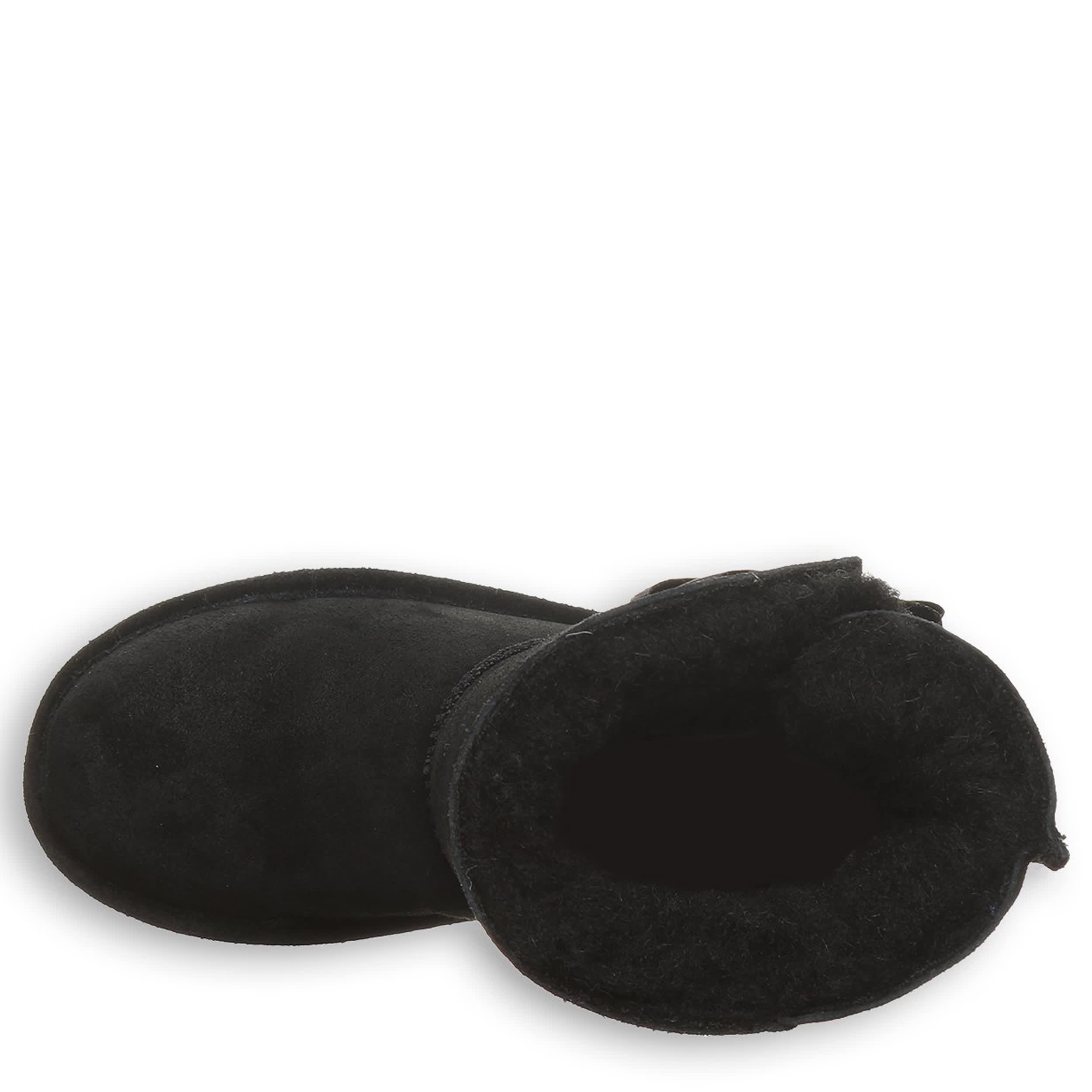 BEARPAW-GIRLS LITTLE-BIG KID ZARIA YOUTH FUR BOOT-BLACK & 