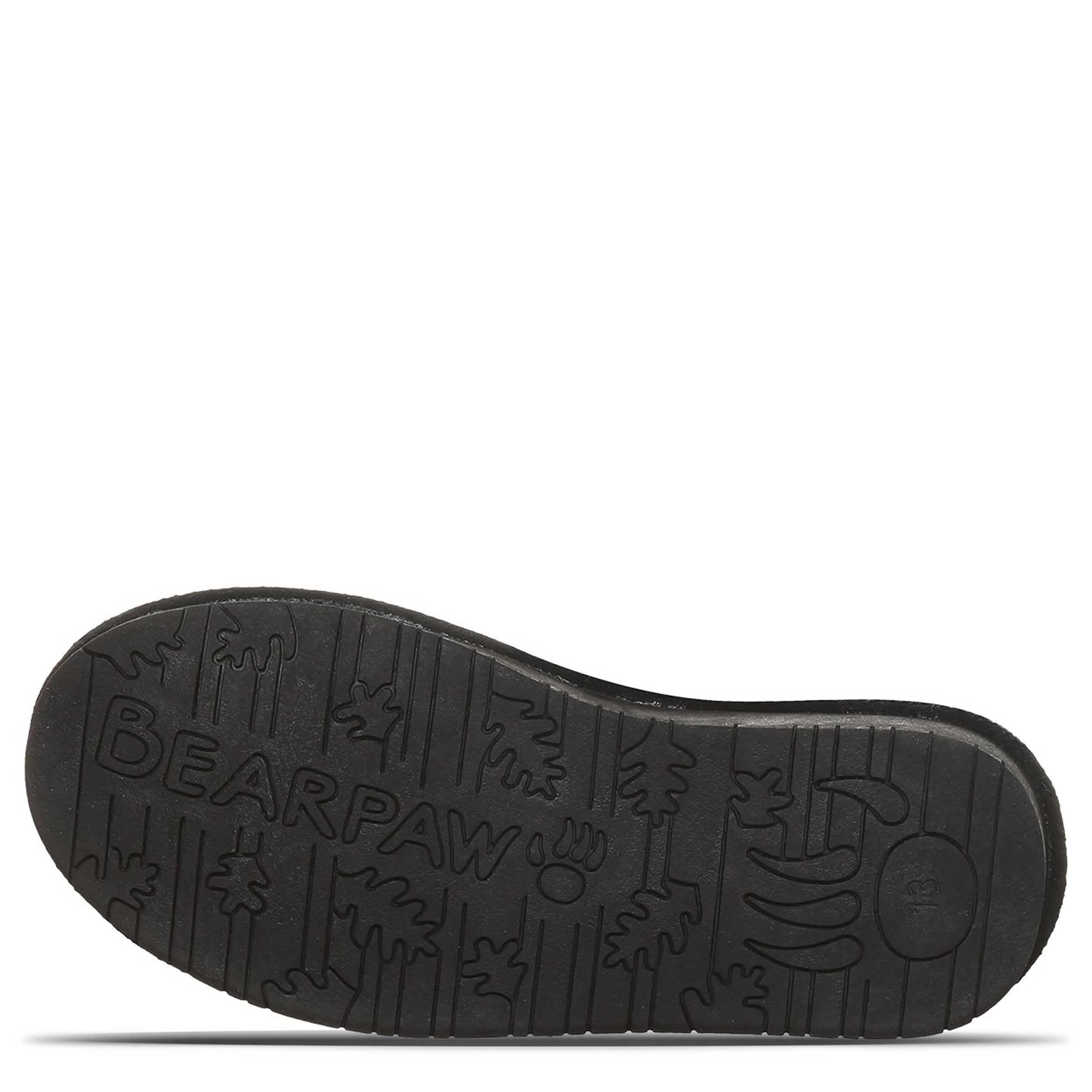 BEARPAW-GIRLS LITTLE-BIG KID ZARIA YOUTH FUR BOOT-BLACK & 