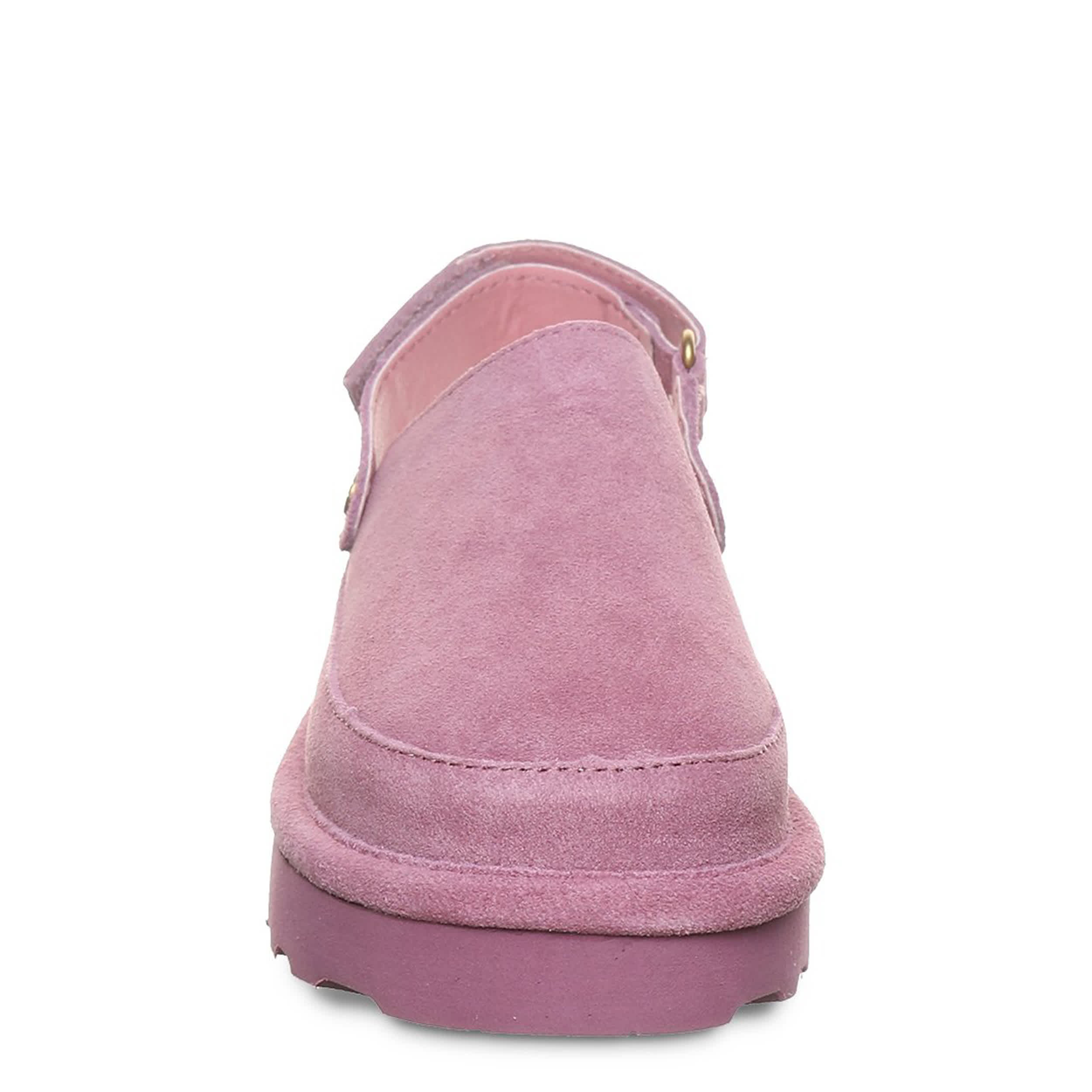 BEARPAW-GIRLS LITTLE-BIG KID BROOKE YOUTH SLIPPER-ROSE GOLD & 
