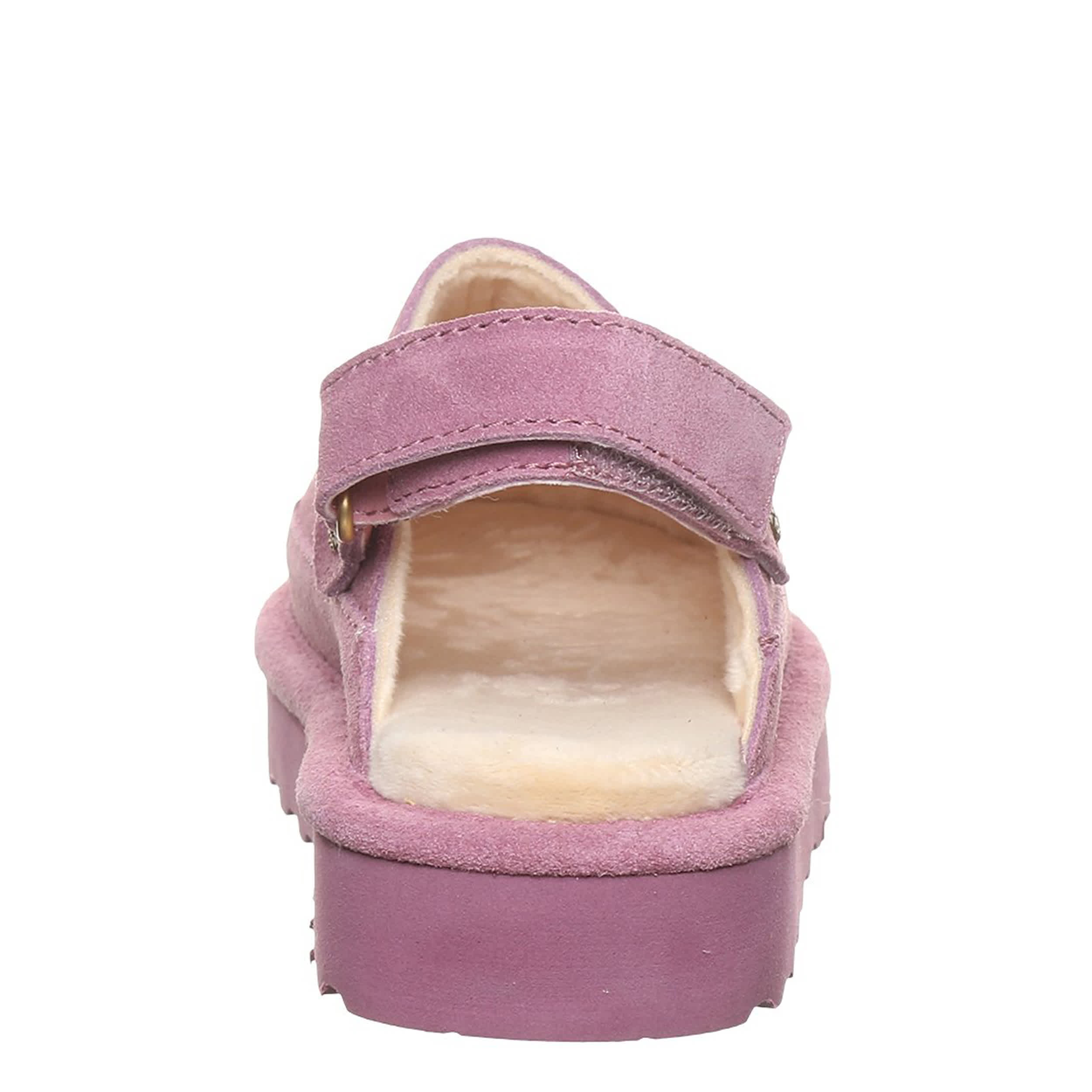 BEARPAW-GIRLS LITTLE-BIG KID BROOKE YOUTH SLIPPER-ROSE GOLD & 