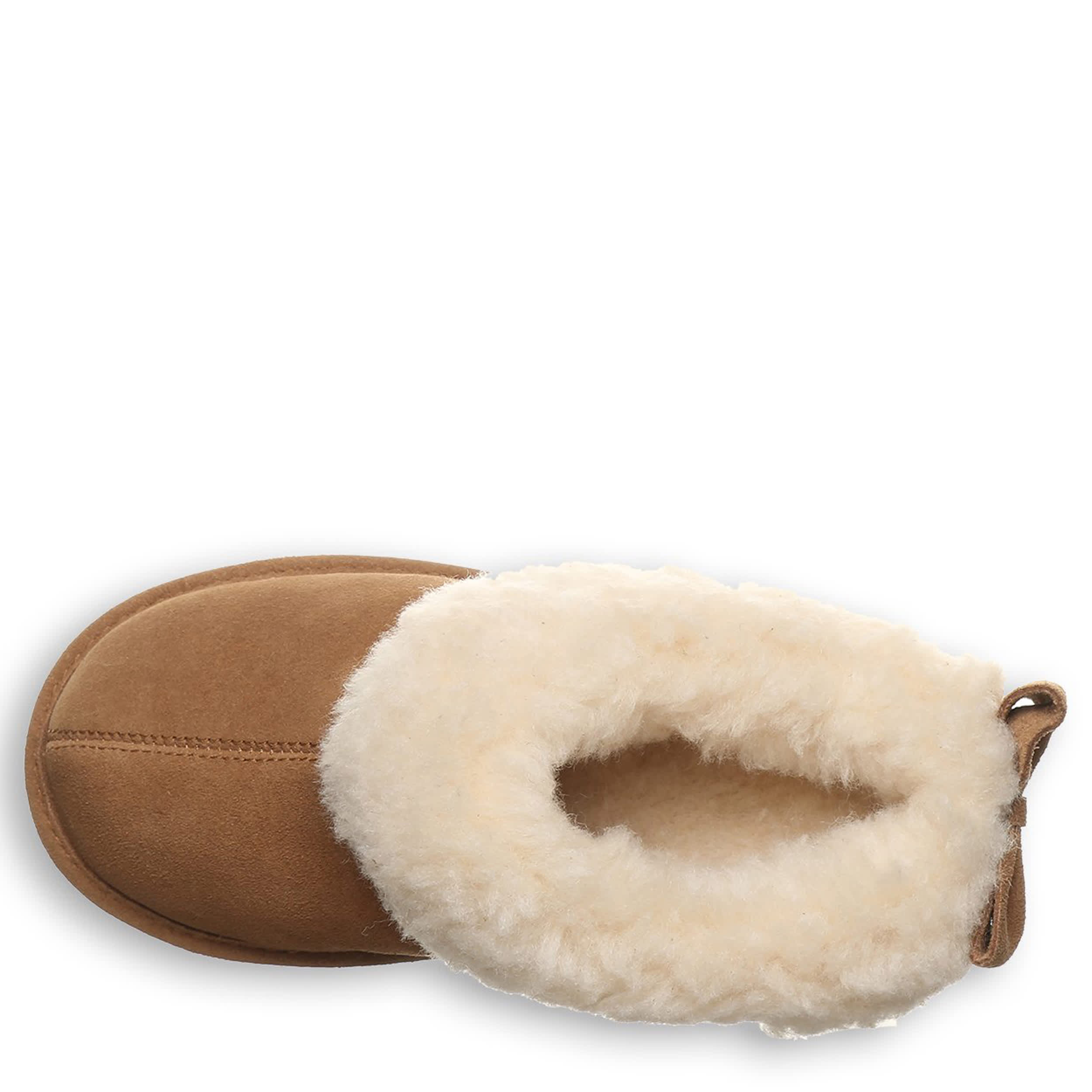 BEARPAW-GIRLS LITTLE-BIG KID DELANIE YOUTH SLIPPER-BROWN & 