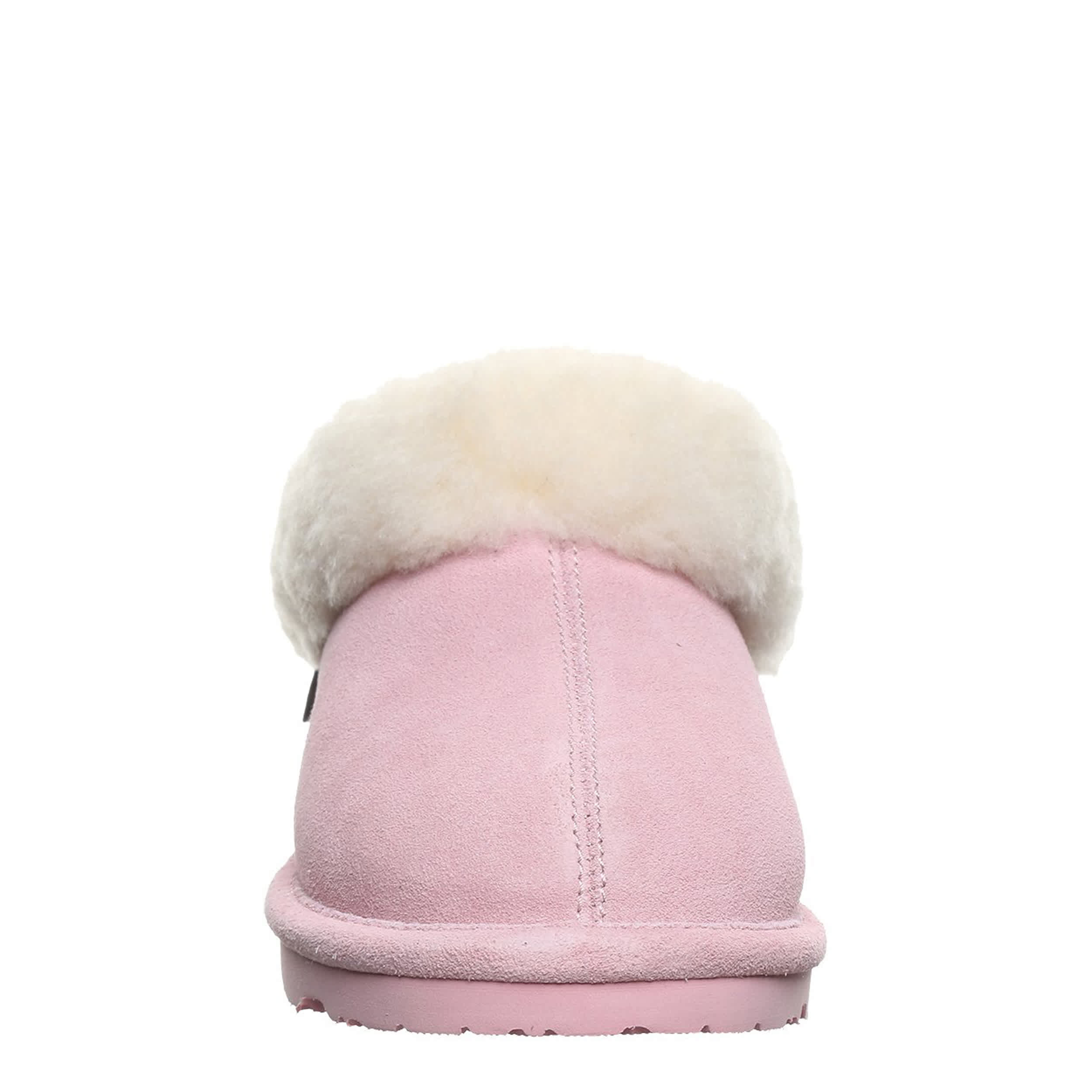 BEARPAW-GIRLS LITTLE-BIG KID DELANIE YOUTH SLIPPER-PINK & 