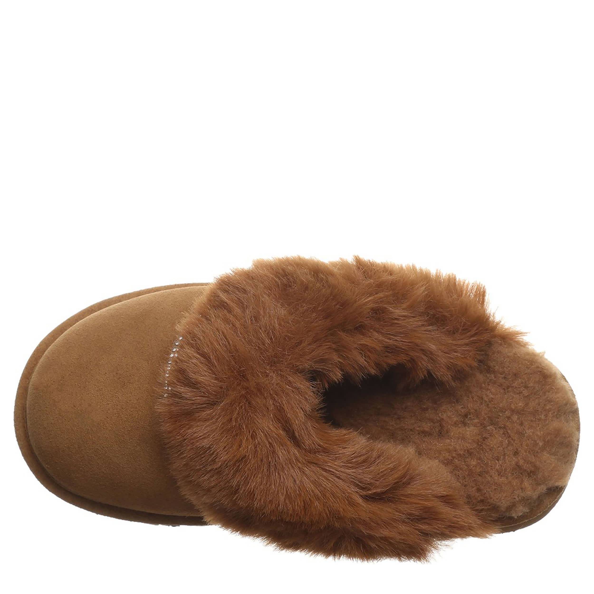 BEARPAW-GIRLS LITTLE-BIG KID PYPER YOUTH SLIPPER-BROWN & 