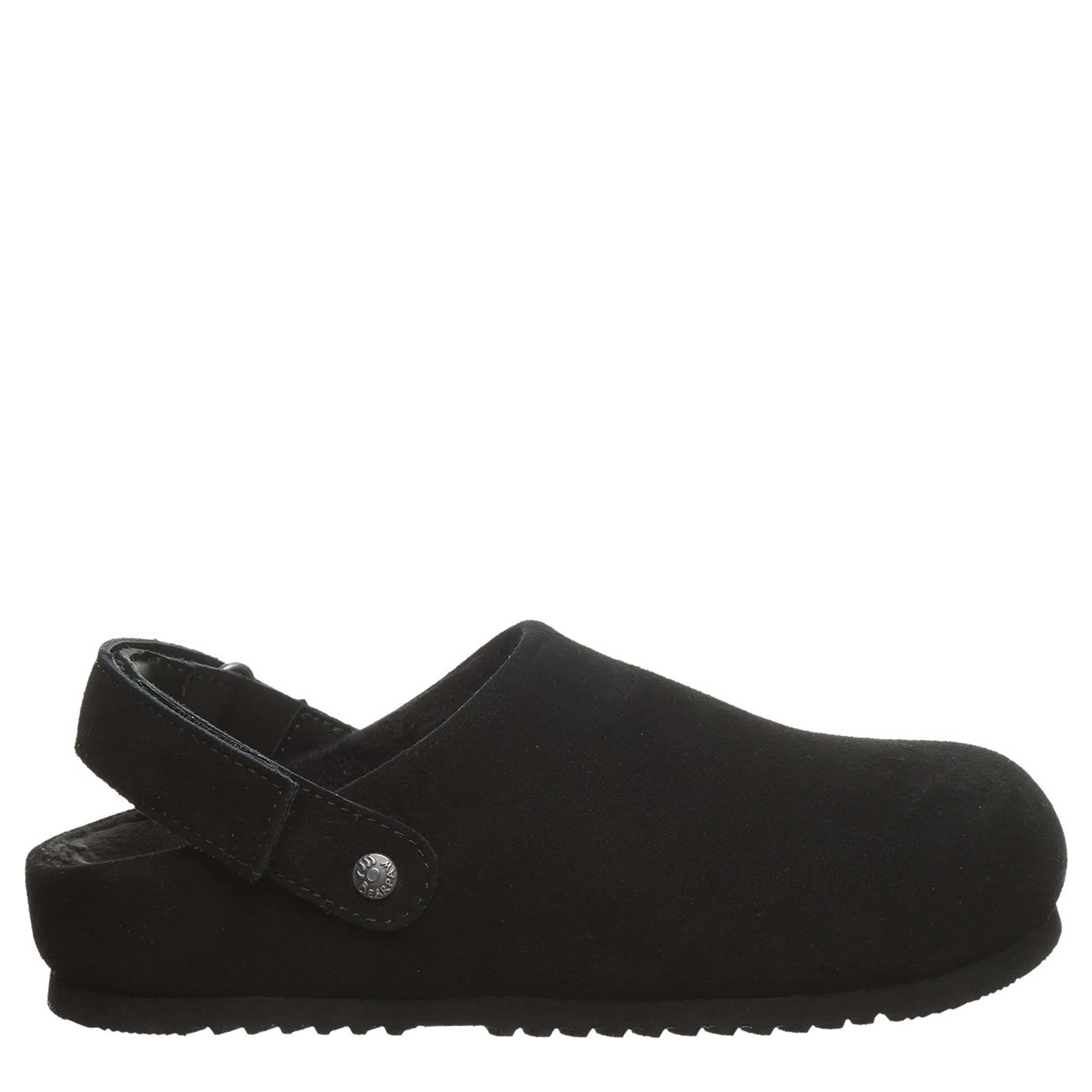 BEARPAW-GIRLS LITTLE-BIG KID APRIL YOUTH SLIPPER-BLACK & 