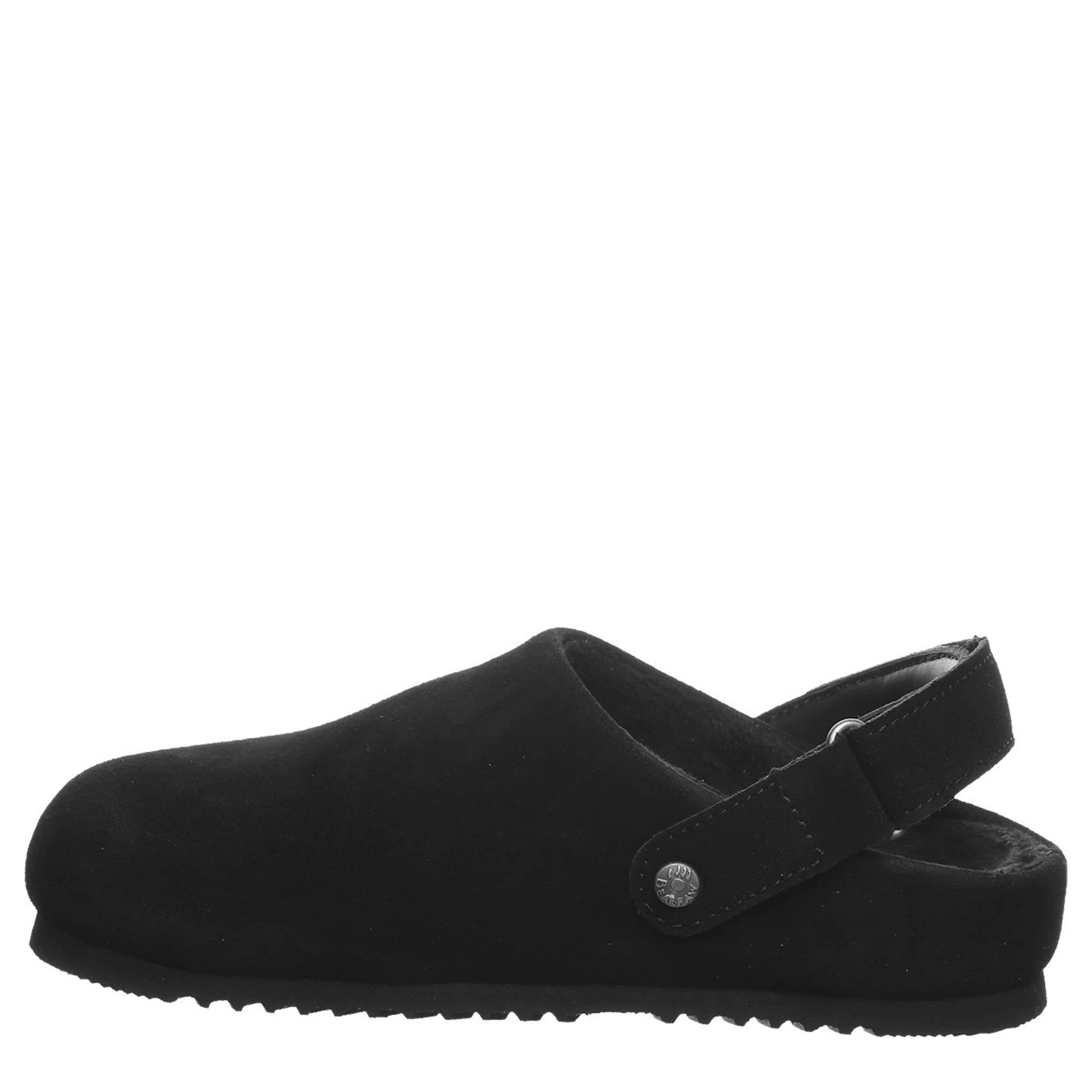 BEARPAW-GIRLS LITTLE-BIG KID APRIL YOUTH SLIPPER-BLACK & 