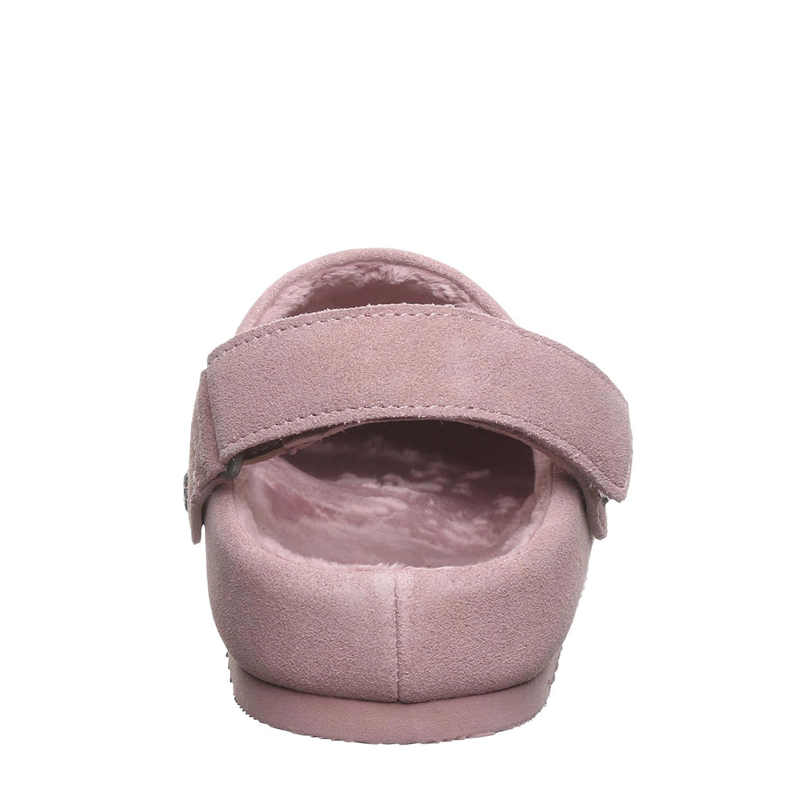 BEARPAW-GIRLS LITTLE-BIG KID APRIL YOUTH SLIPPER-PALE PINK & 