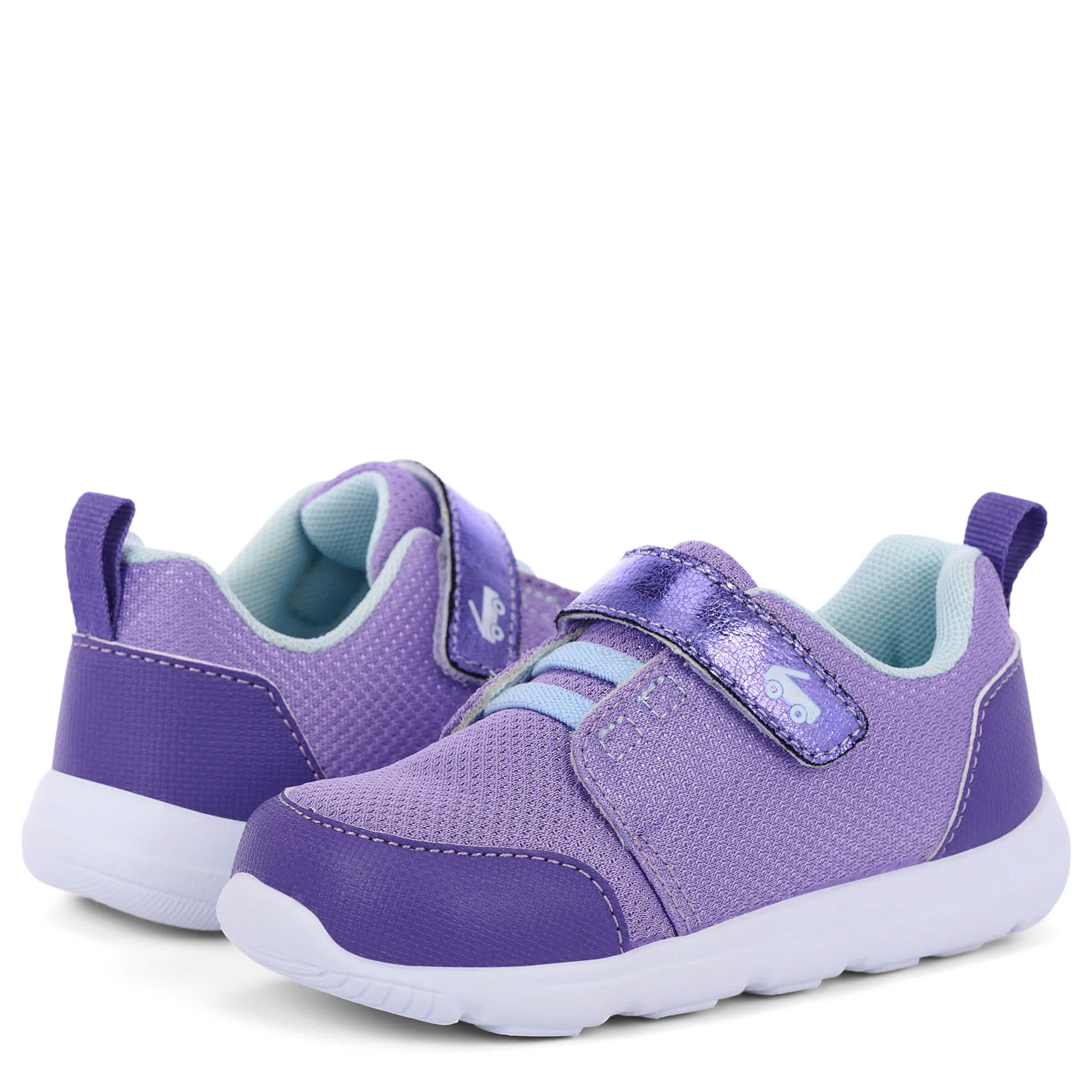 SEE KAI RUN-GIRLS TODDLER SPARK LACE SNEAKER-PURPLE & 