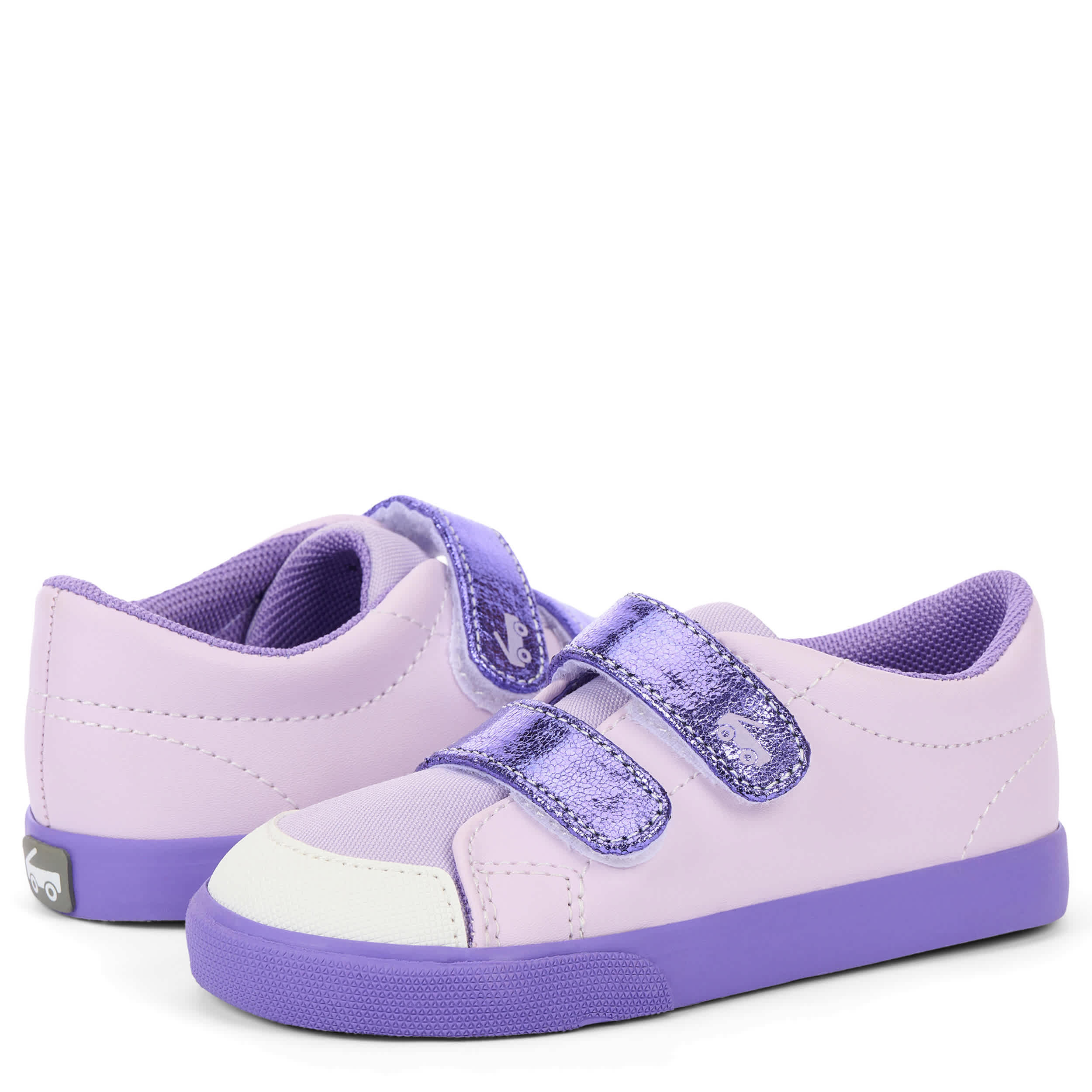 SEE KAI RUN-GIRLS TODDLER MORGAN SNEAKER-PURPLE & 