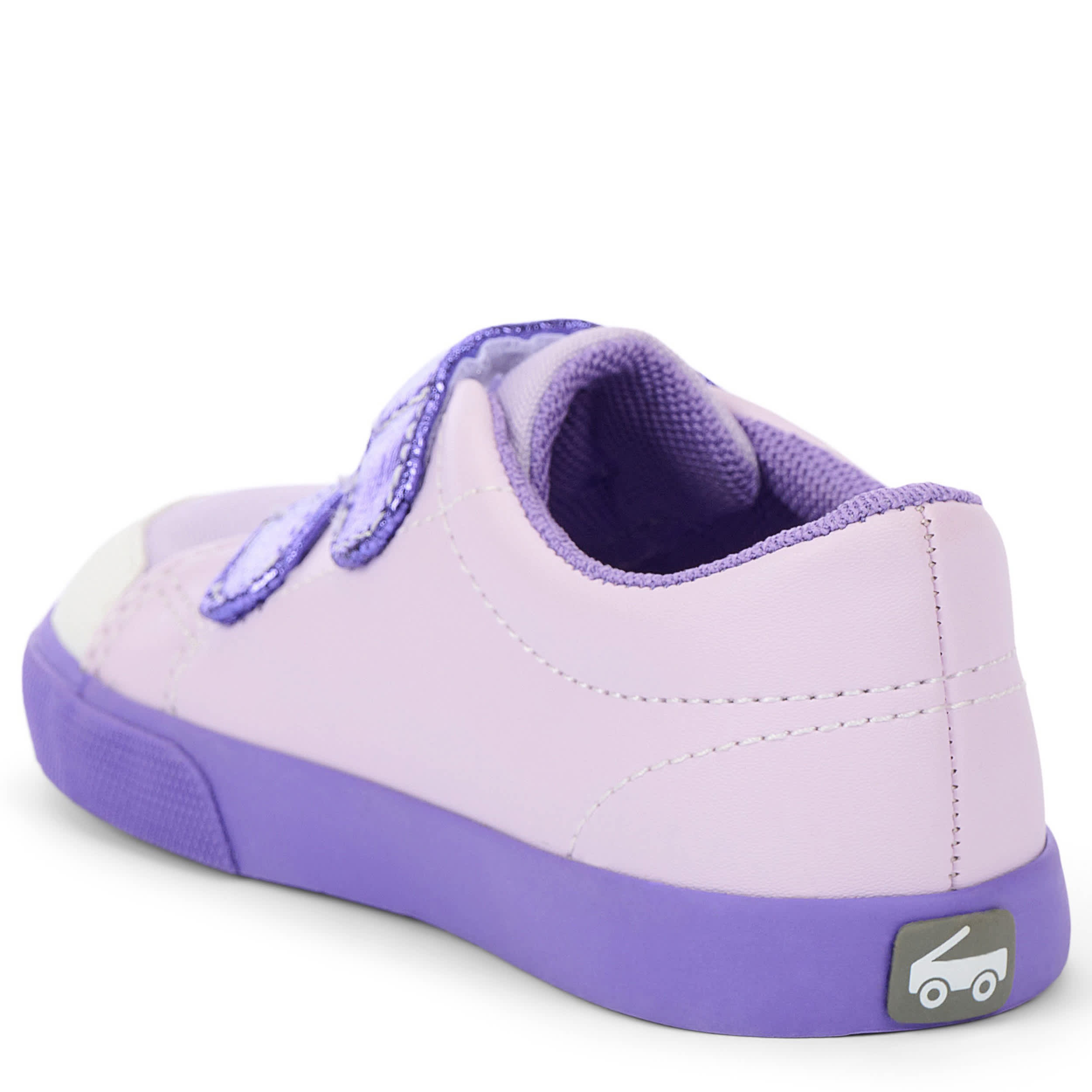 SEE KAI RUN-GIRLS TODDLER MORGAN SNEAKER-PURPLE & 