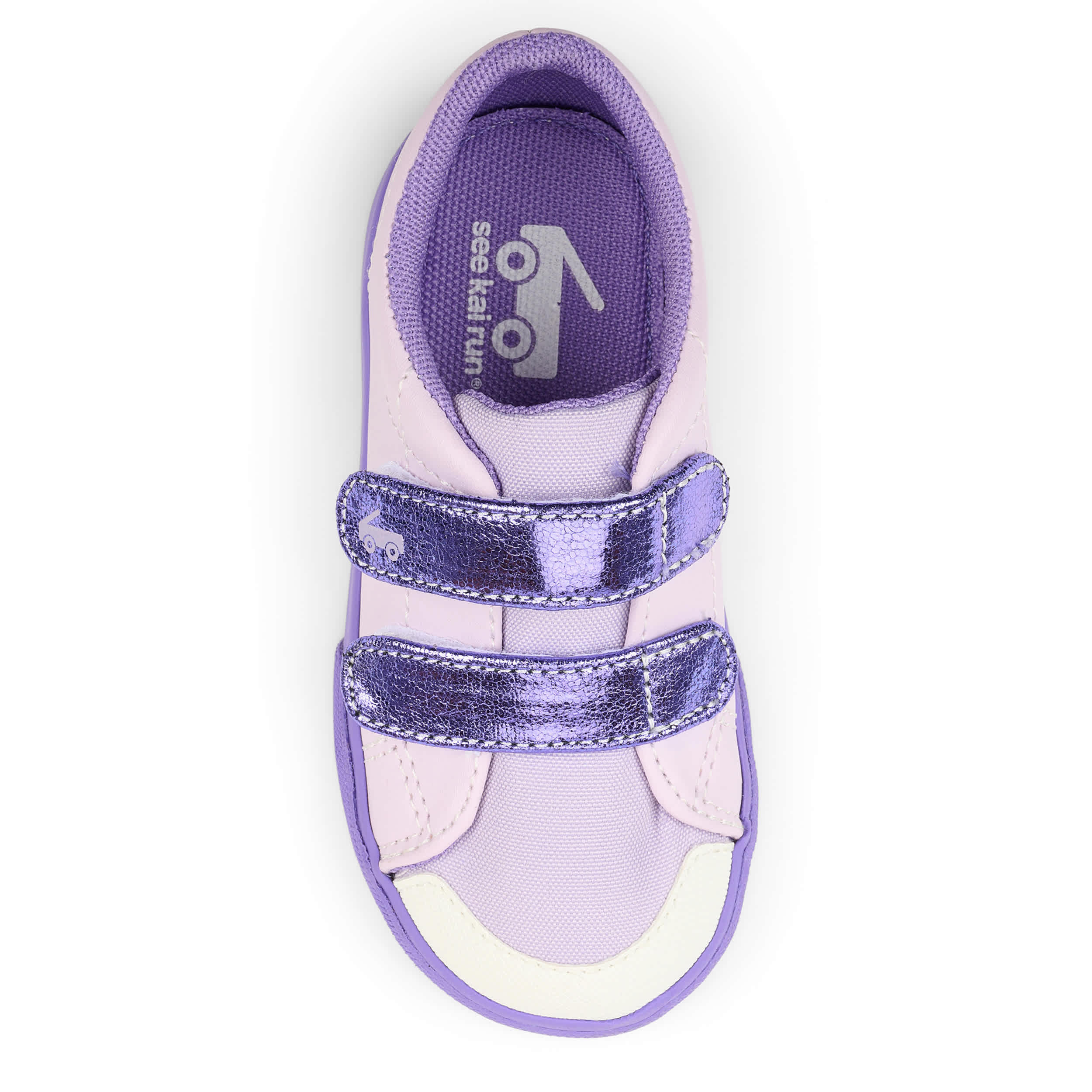 SEE KAI RUN-GIRLS TODDLER MORGAN SNEAKER-PURPLE & 