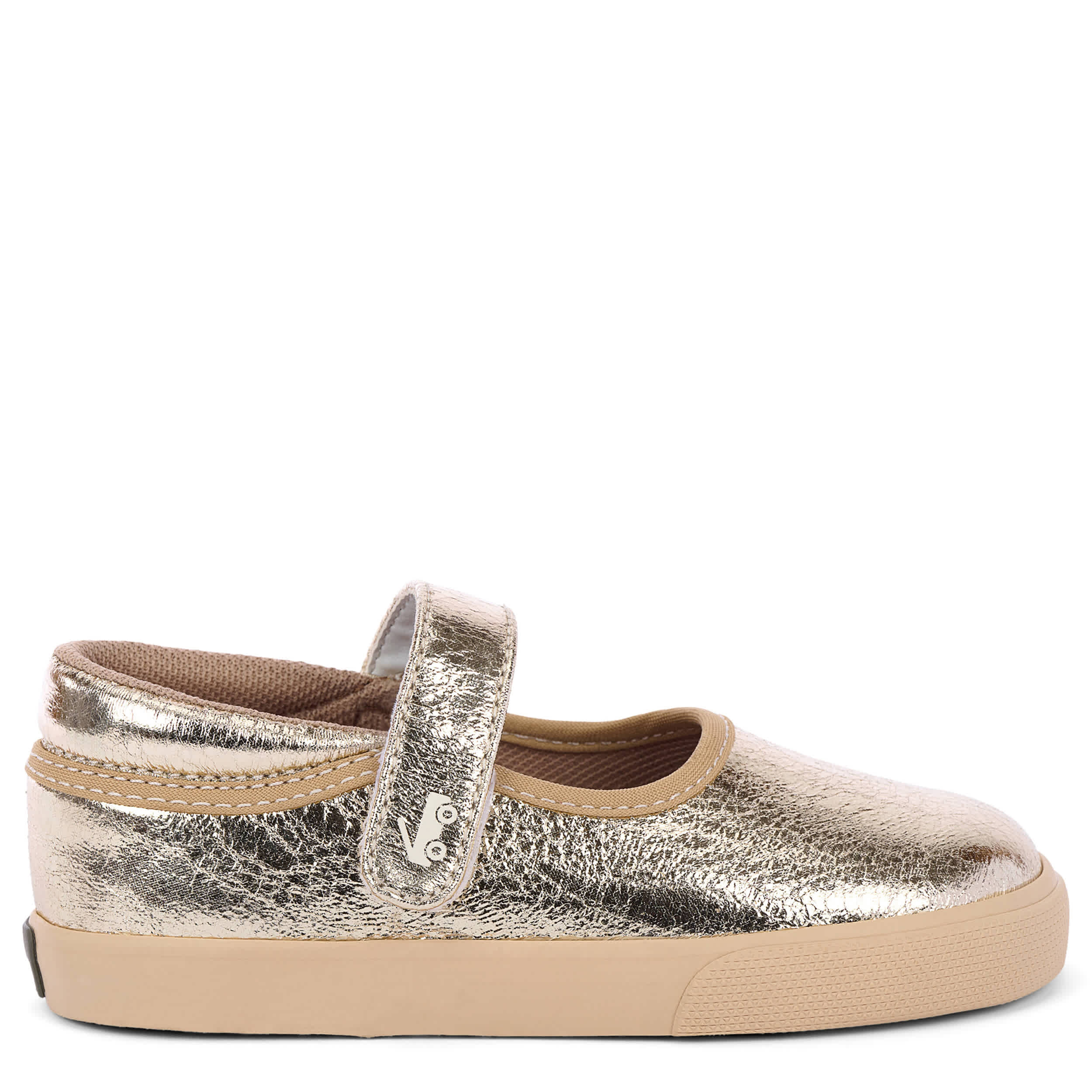 SEE KAI RUN-GIRLS TODDLER SOPHIA MARY JANE SHOE-GOLD & ROSE GOLD